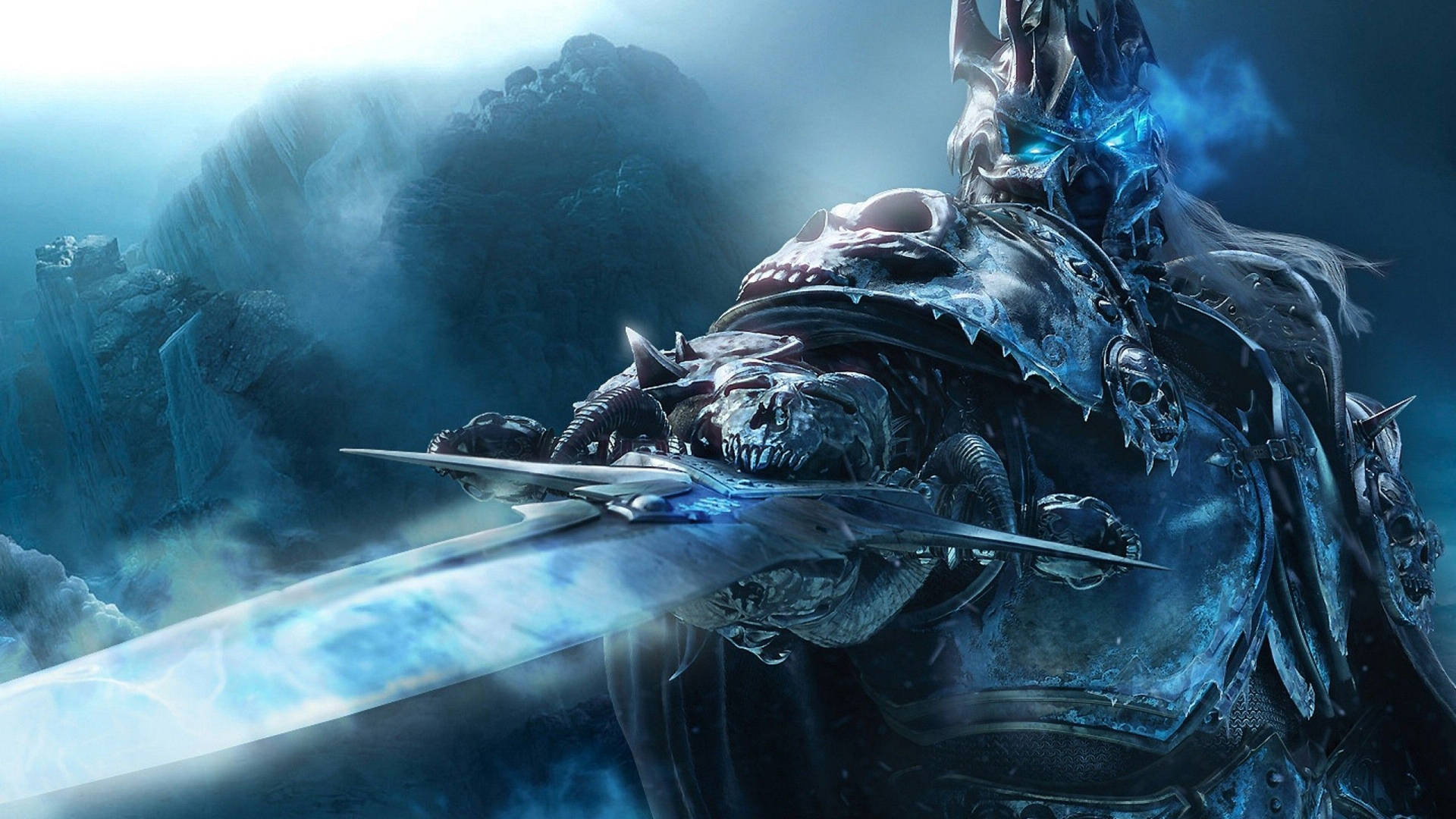 Lich King In Armor 1440p Gaming Background