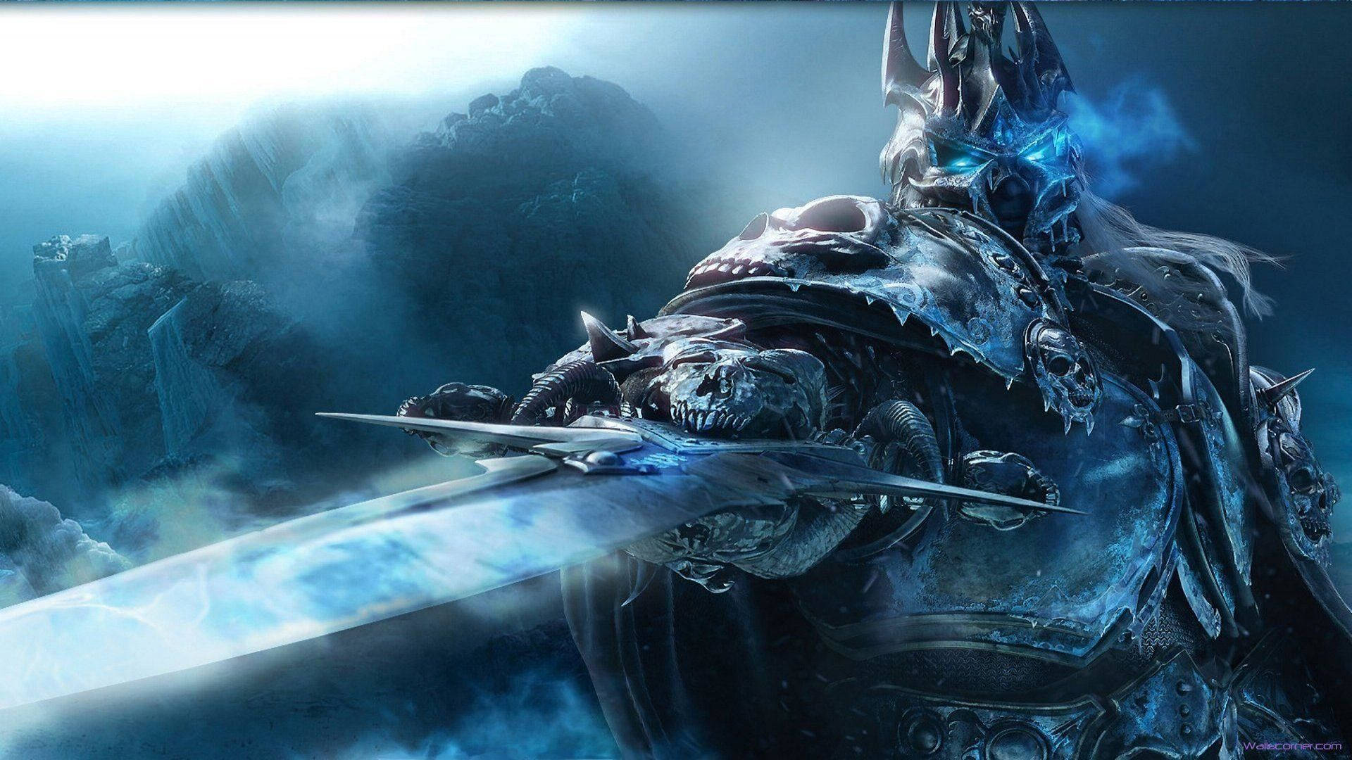Lich King: Knight Frozen Throne Background