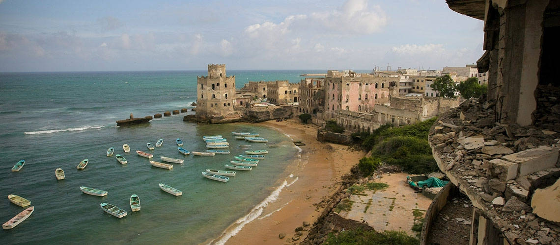 Lido Beach Hotel Somalia Background