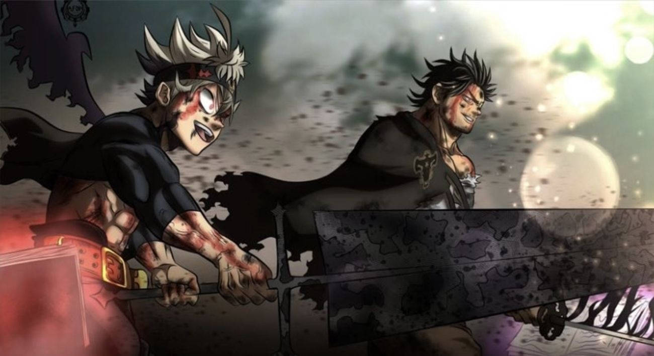 Liebe Black Clover Asta And Yami Background