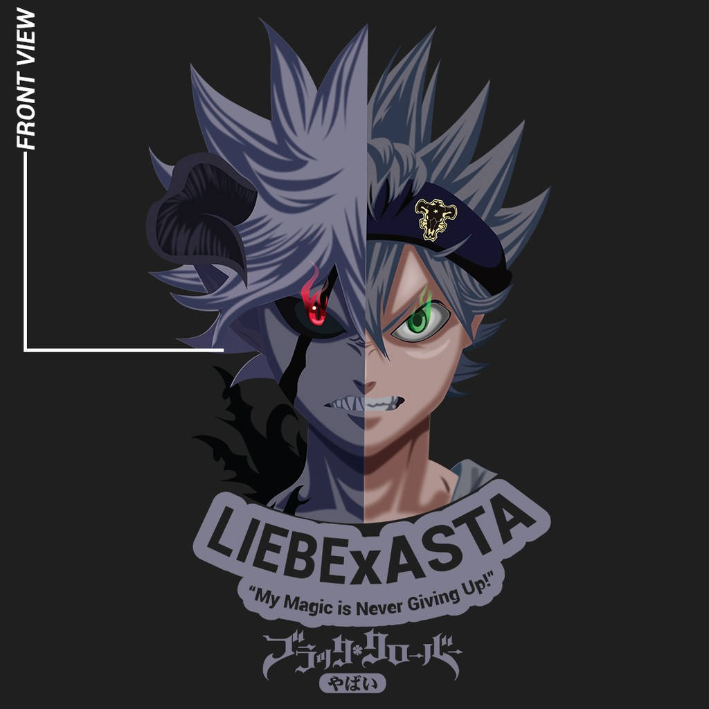 Liebe Black Clover Combined Asta Liebe Background