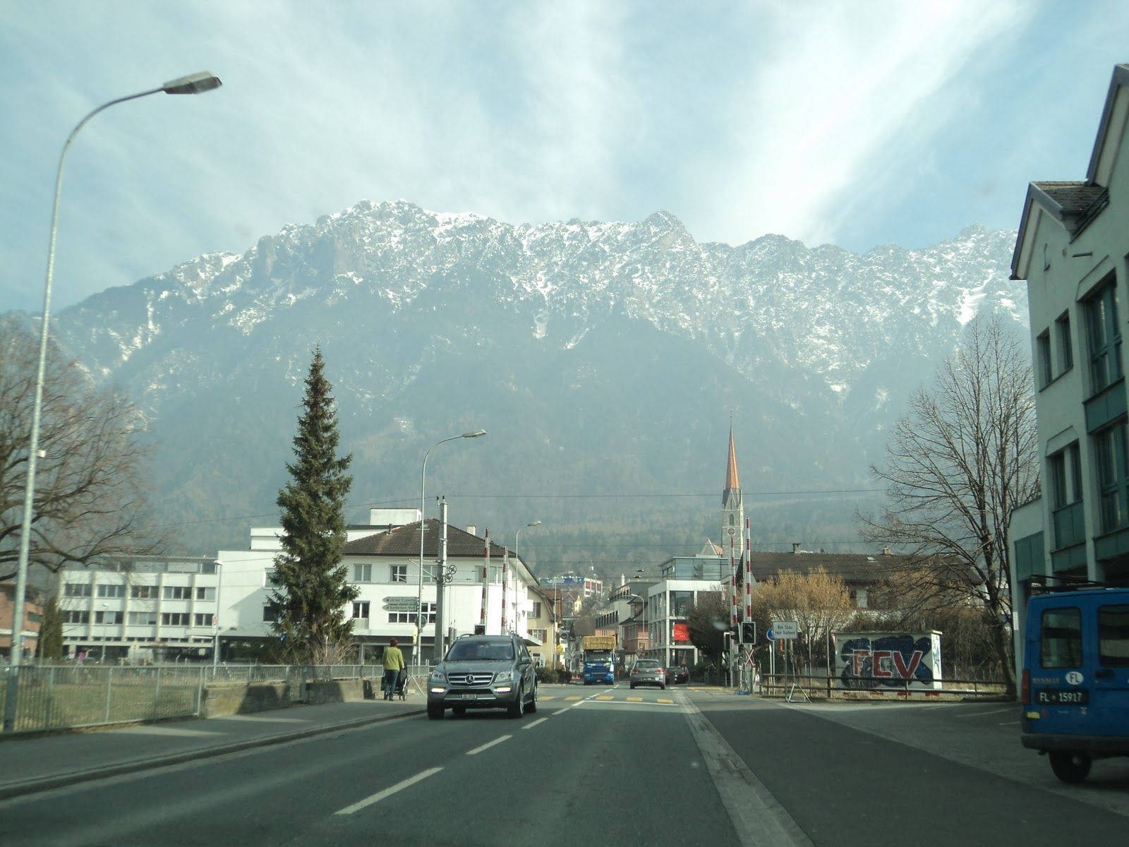 Liechtenstein From The Road