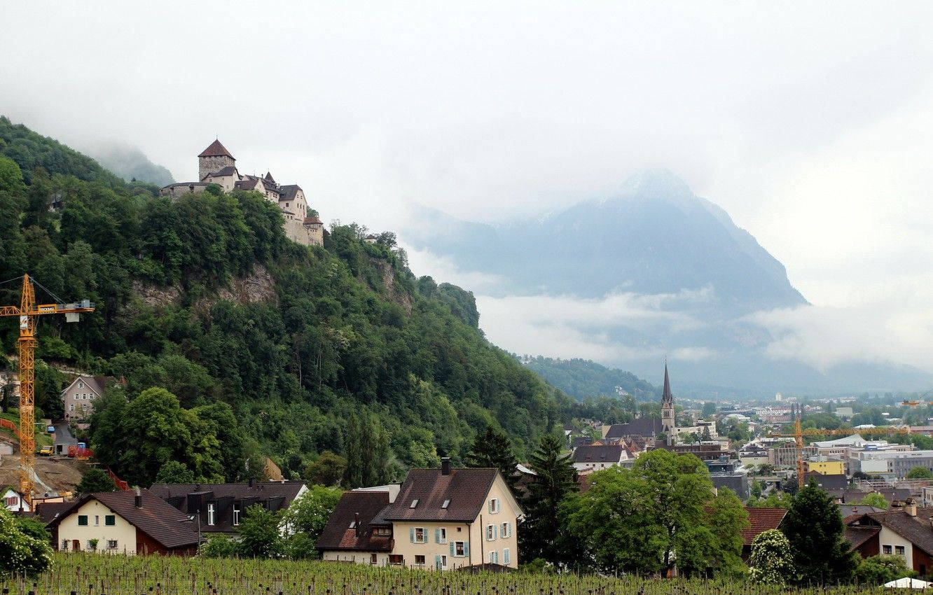 Liechtenstein Vaduz Capital Background