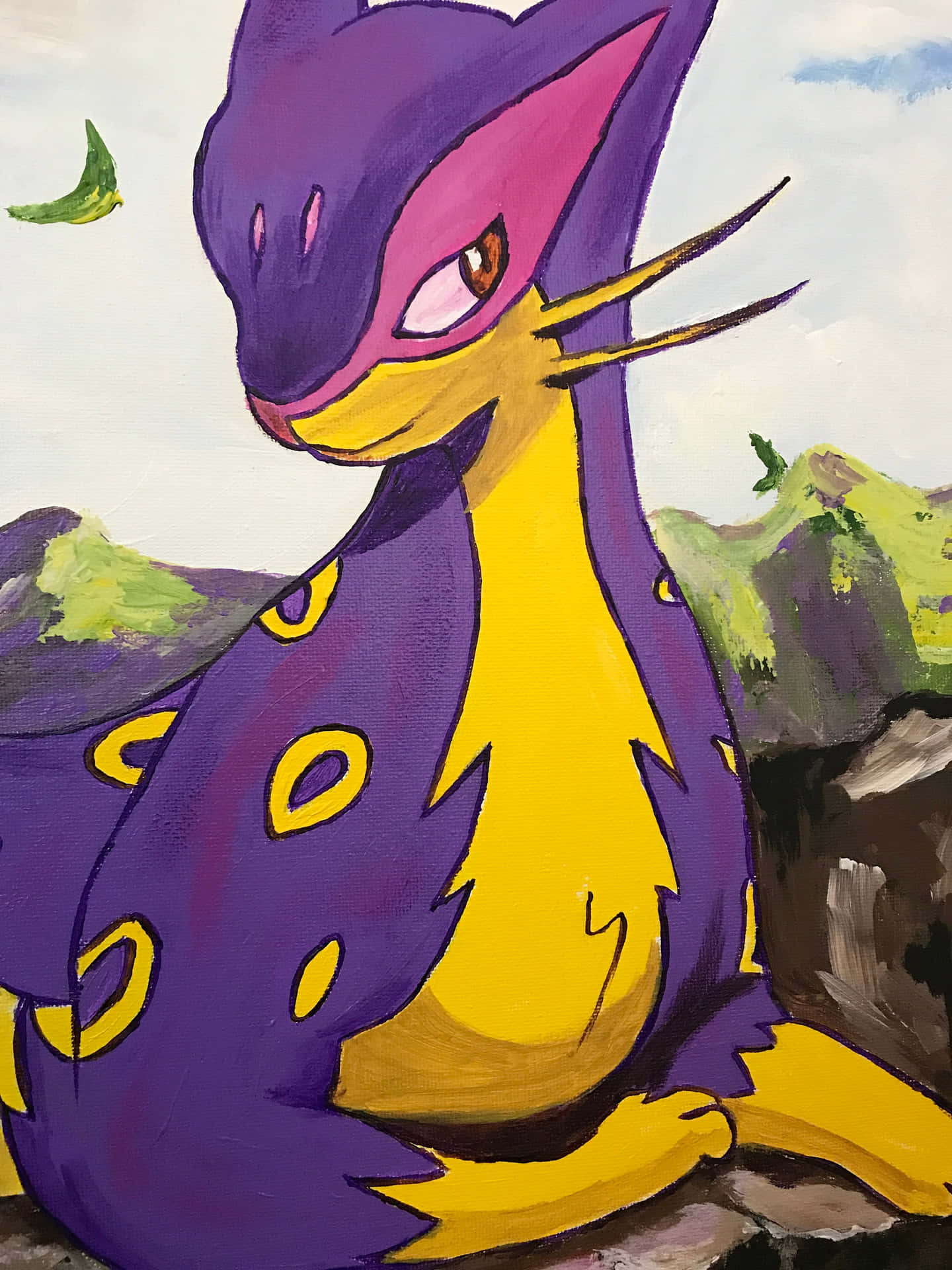 Liepard Portrait Background