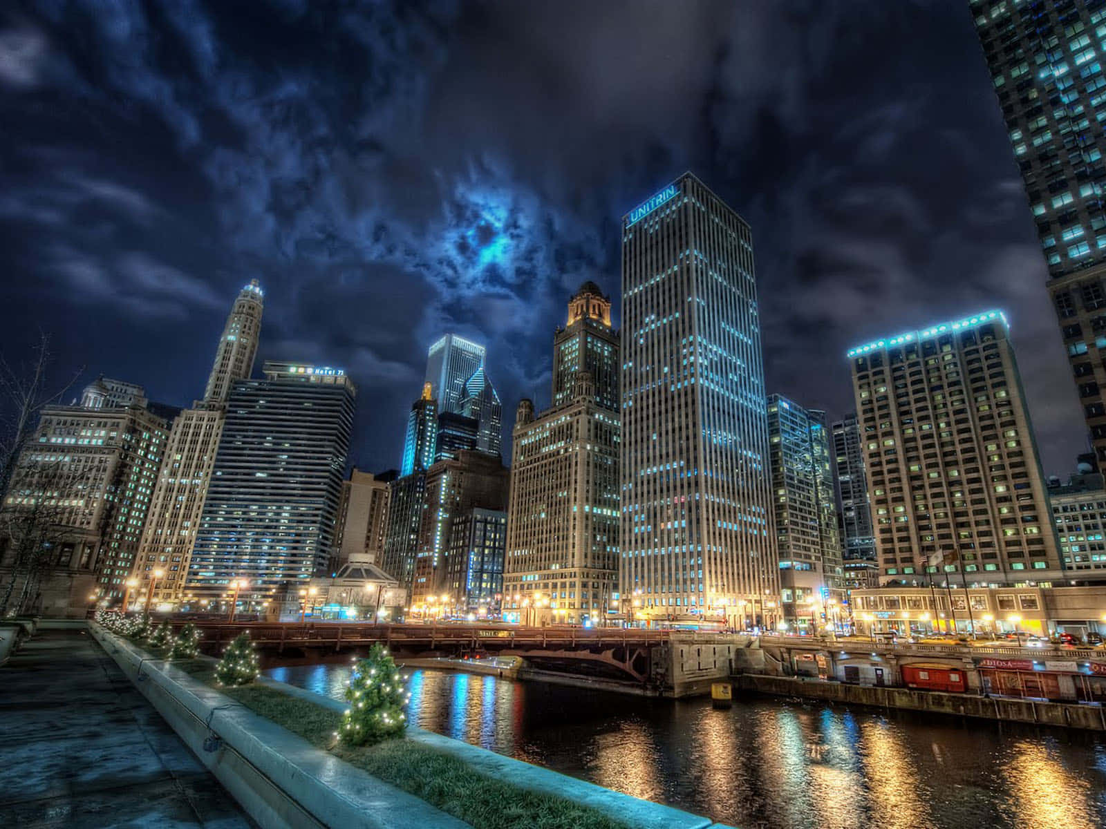 Life Among The Skyscrapers Background