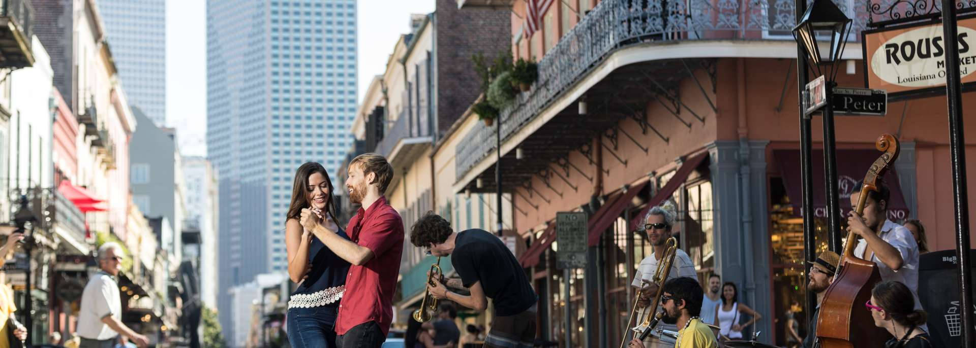 Life And Culture In New Orleans Background