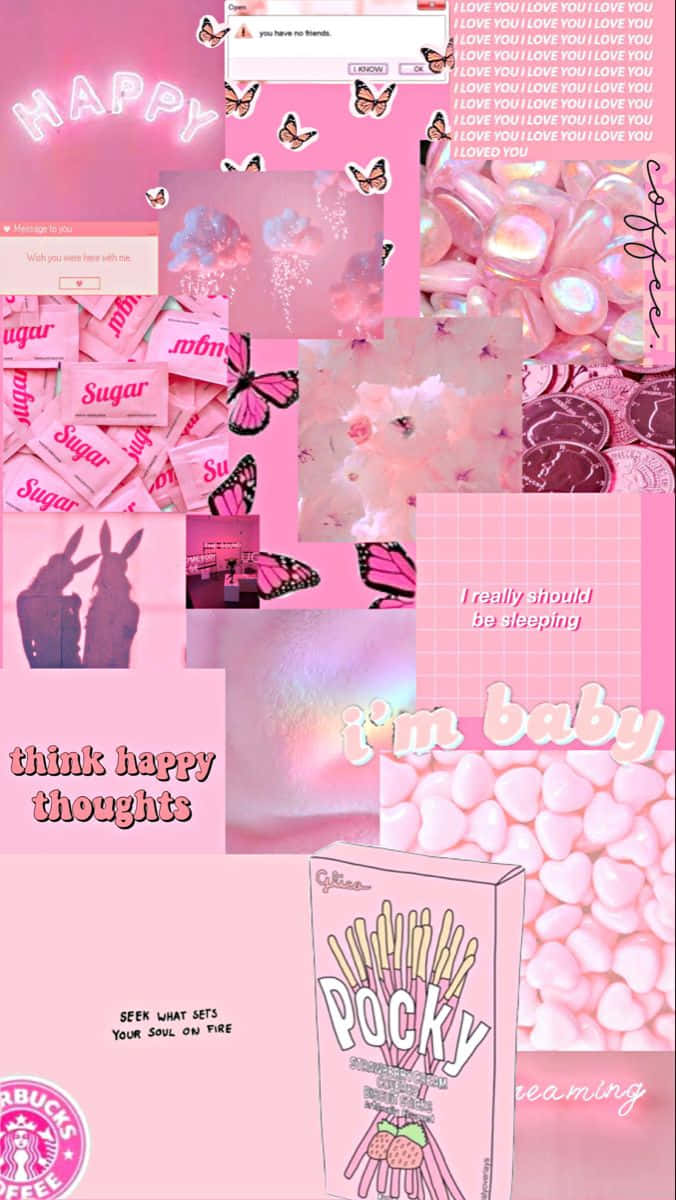 Life Can Be Cool And Rosy Background