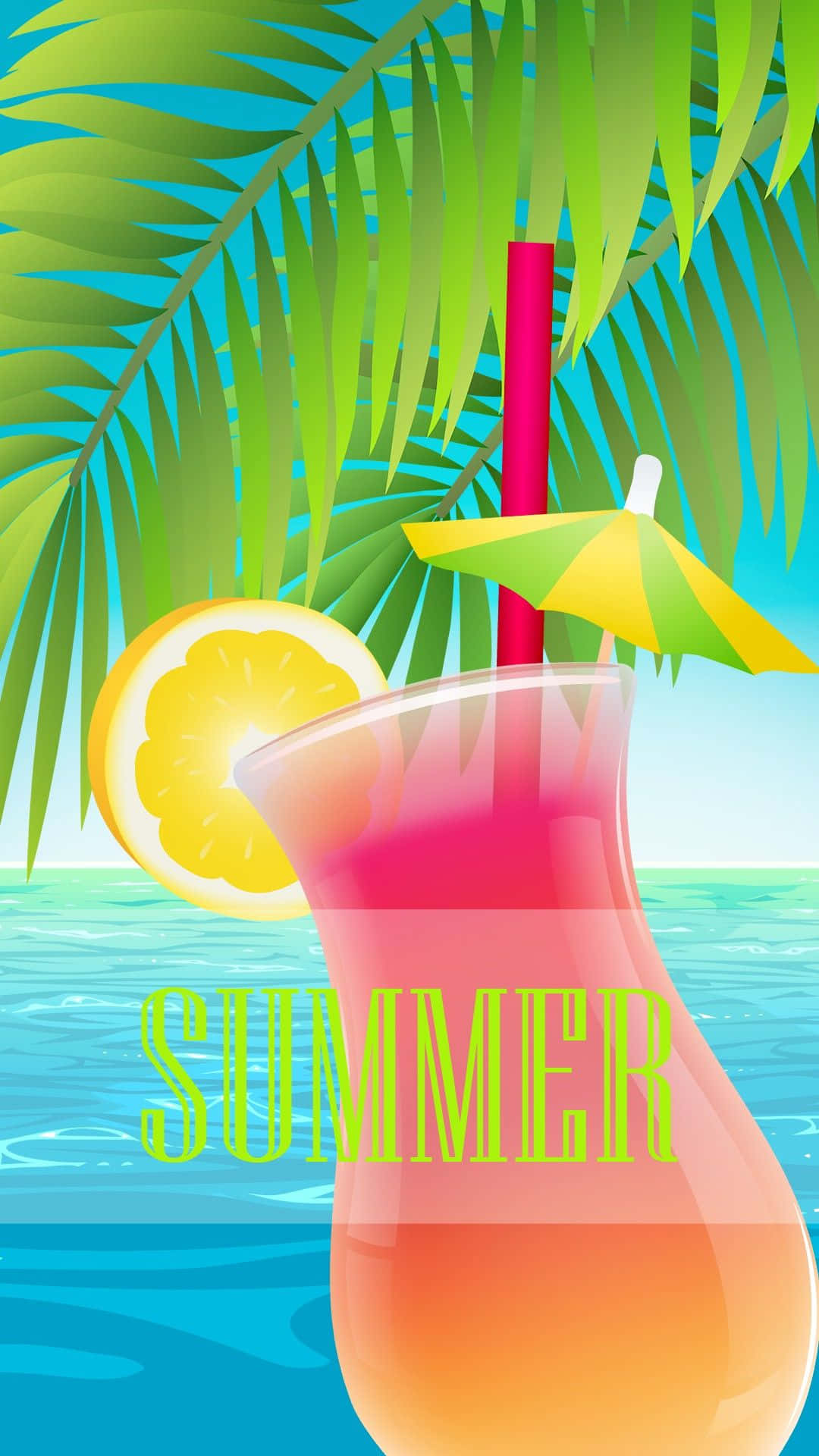 Life Is Better In The Summer Background