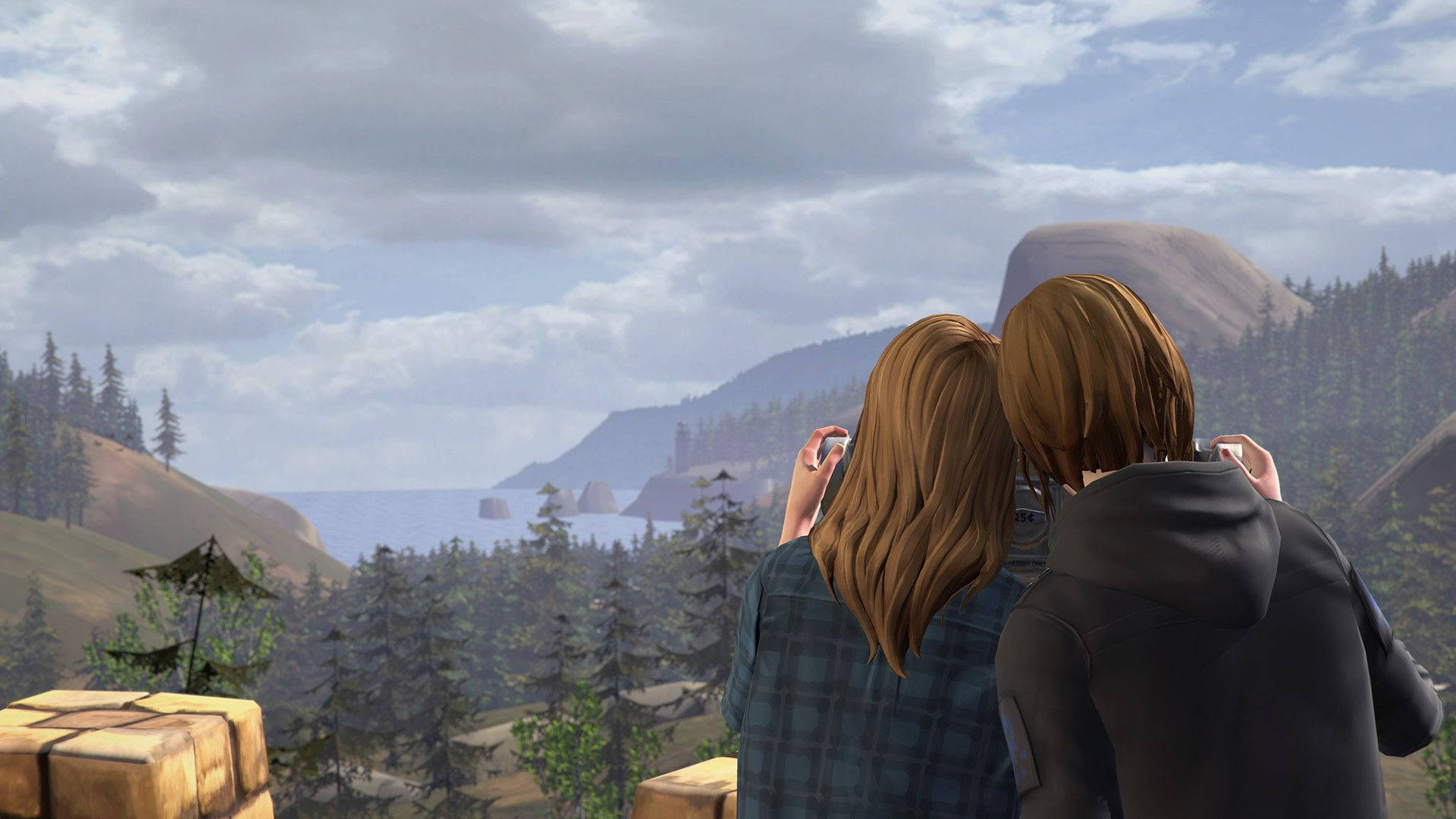 Life Is Strange Friends Taking Picture Background