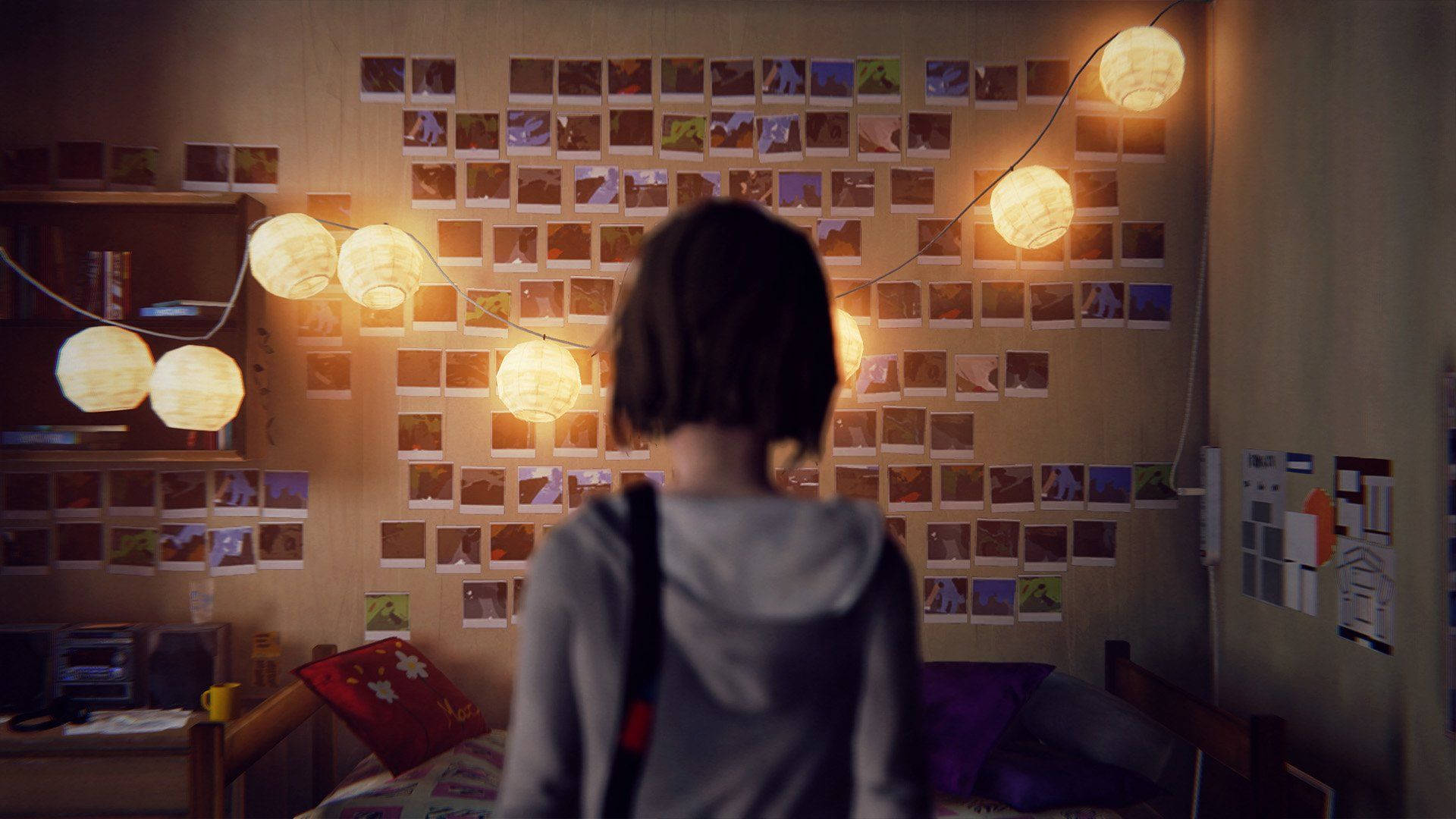 Life Is Strange Max Looking Wall Background