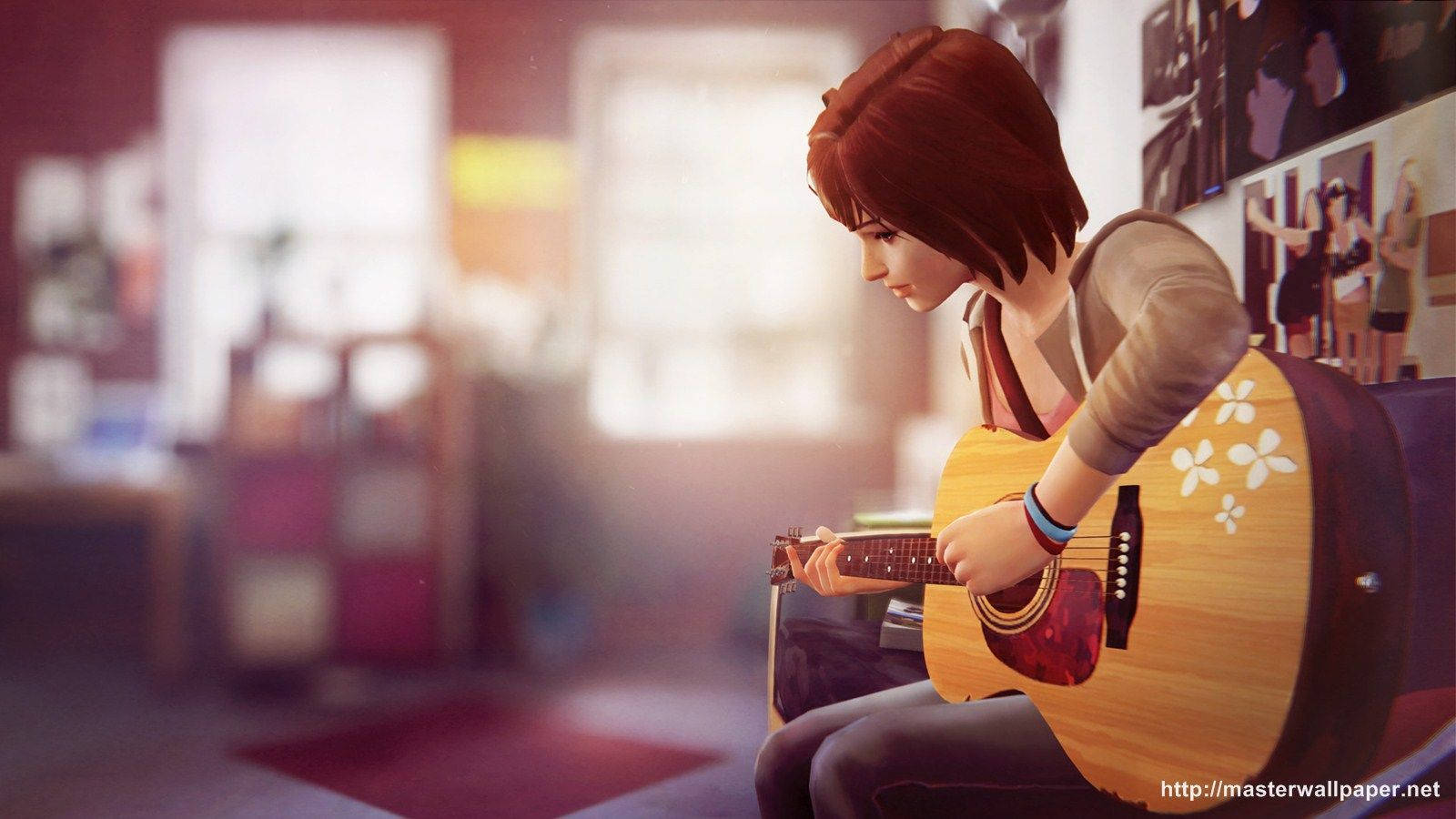 Life Is Strange Max Playing Guitar Background