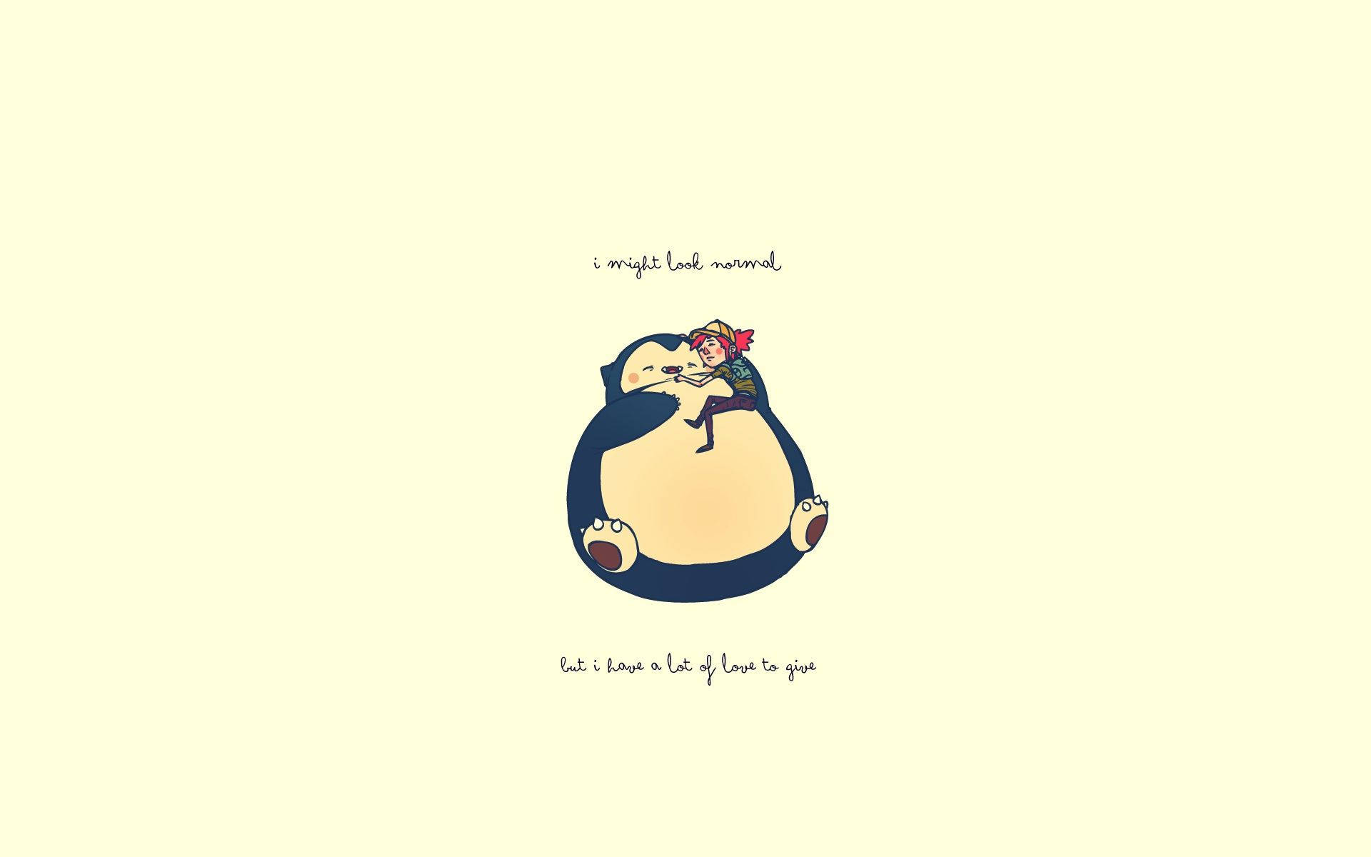 Life Is Sweet With A Snorlax In It! Background