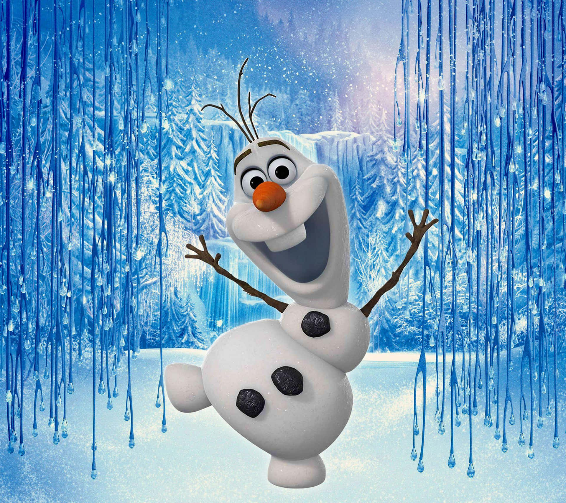 Life's Sweeter When You Share It With A Friend Like Olaf! Background