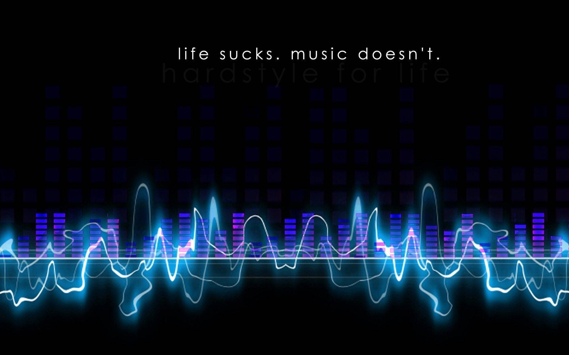 Life Sucks Music Doesn't Quote Background