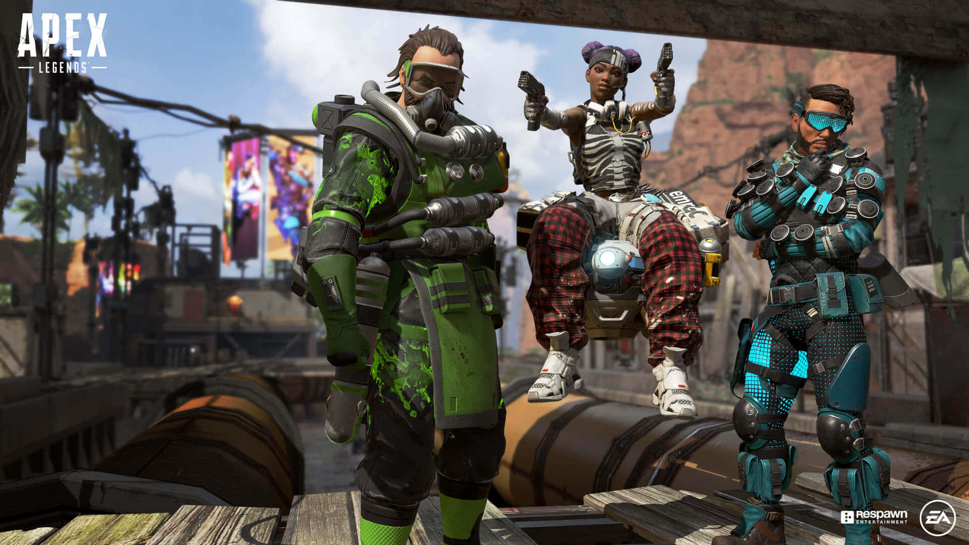 Lifeline - Apex Legends Background