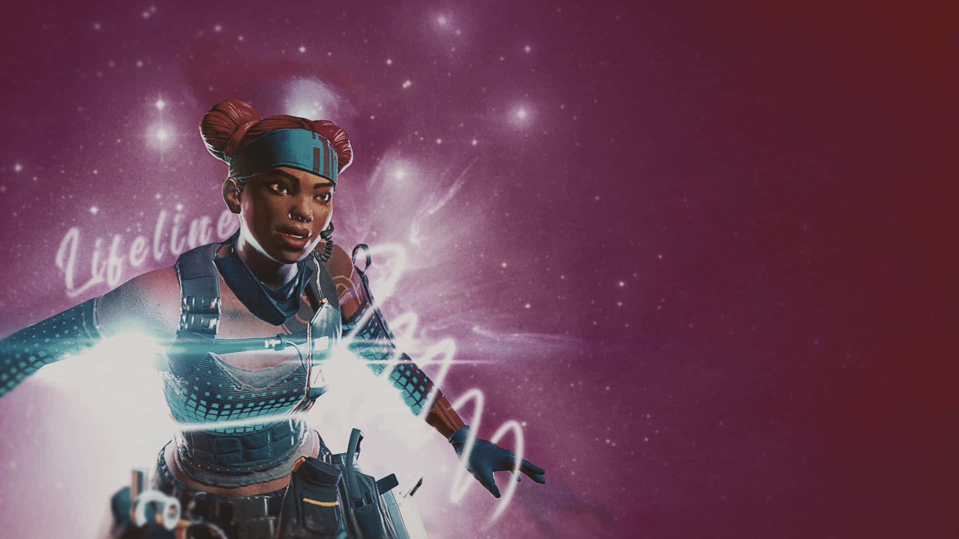 Lifeline, The Combat Medic And Apex Legends Champion Background