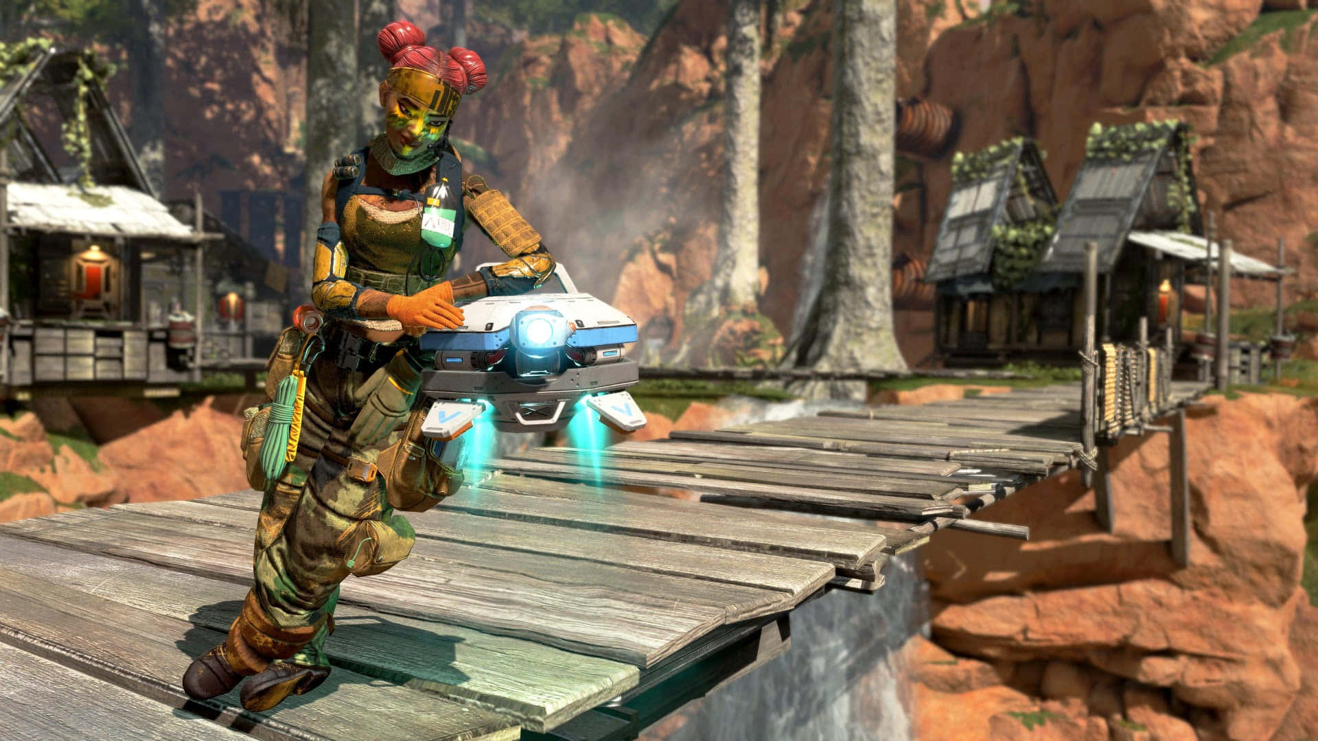 Lifeline, The Field Medic Of Apex Legends Background