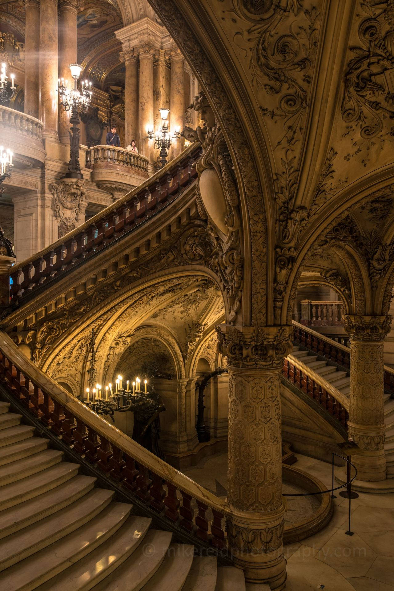 Light Academia Staircase