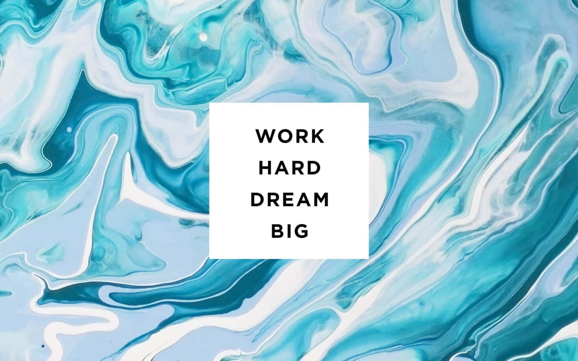 Light Blue Aesthetic Quote Laptop Background