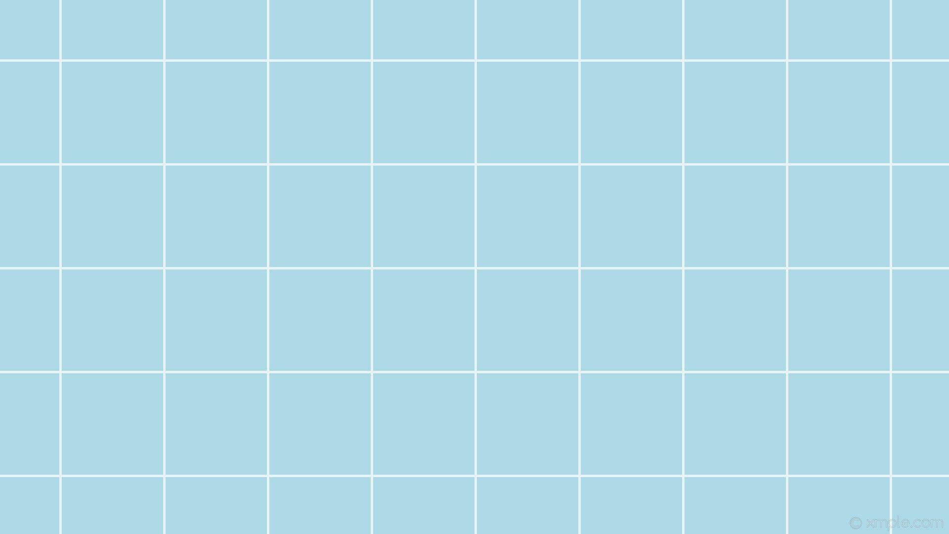 Light Blue Aesthetic Square Tiles Background