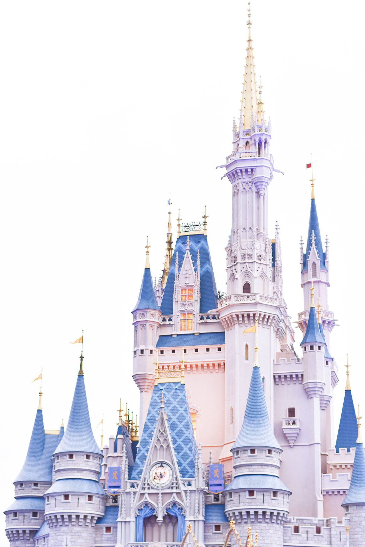 Light Blue Disney Castle