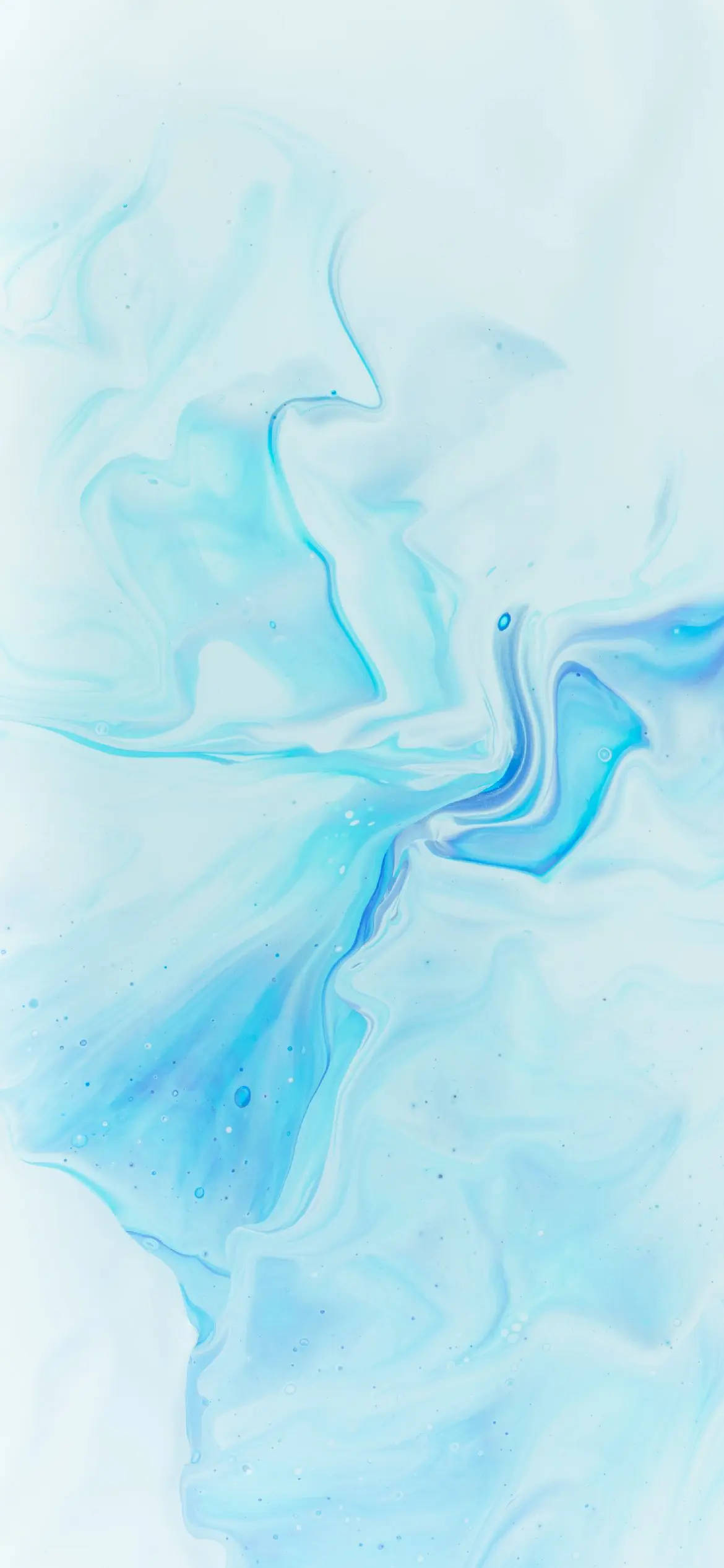 Light Blue Phone Abstract Paint Background