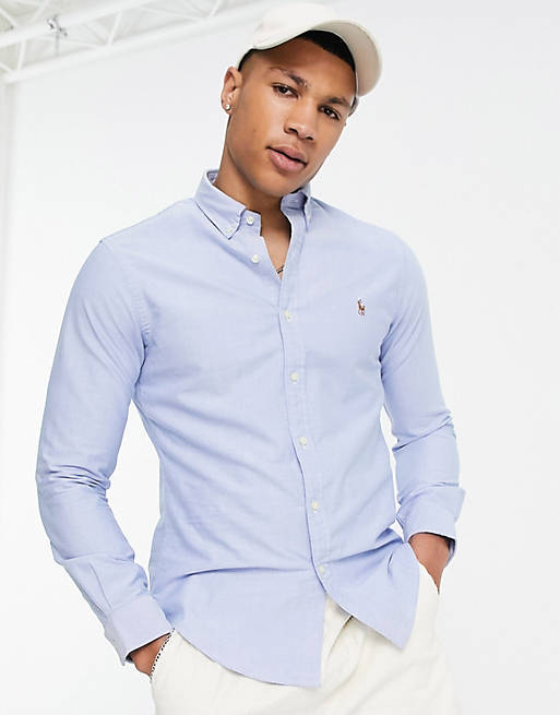 Light Blue Ralph Lauren Button