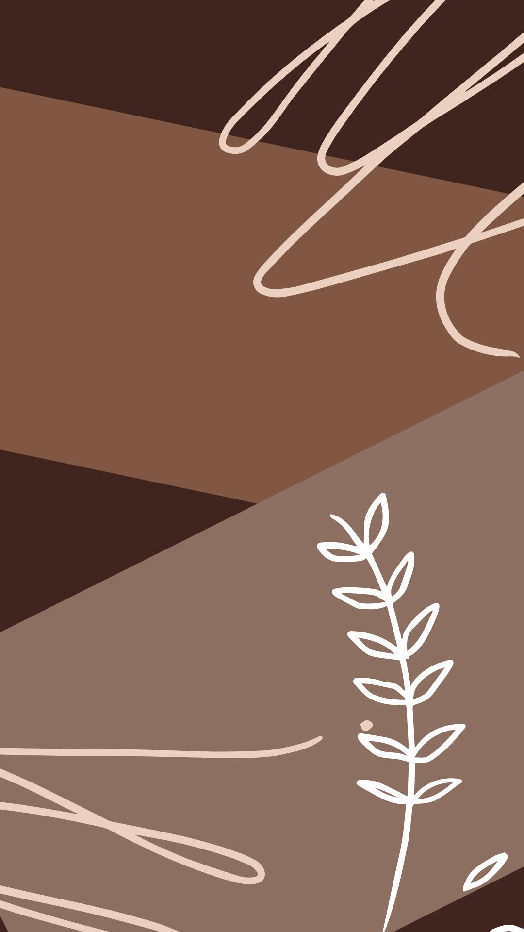 Light Brown Abstract Aesthetic