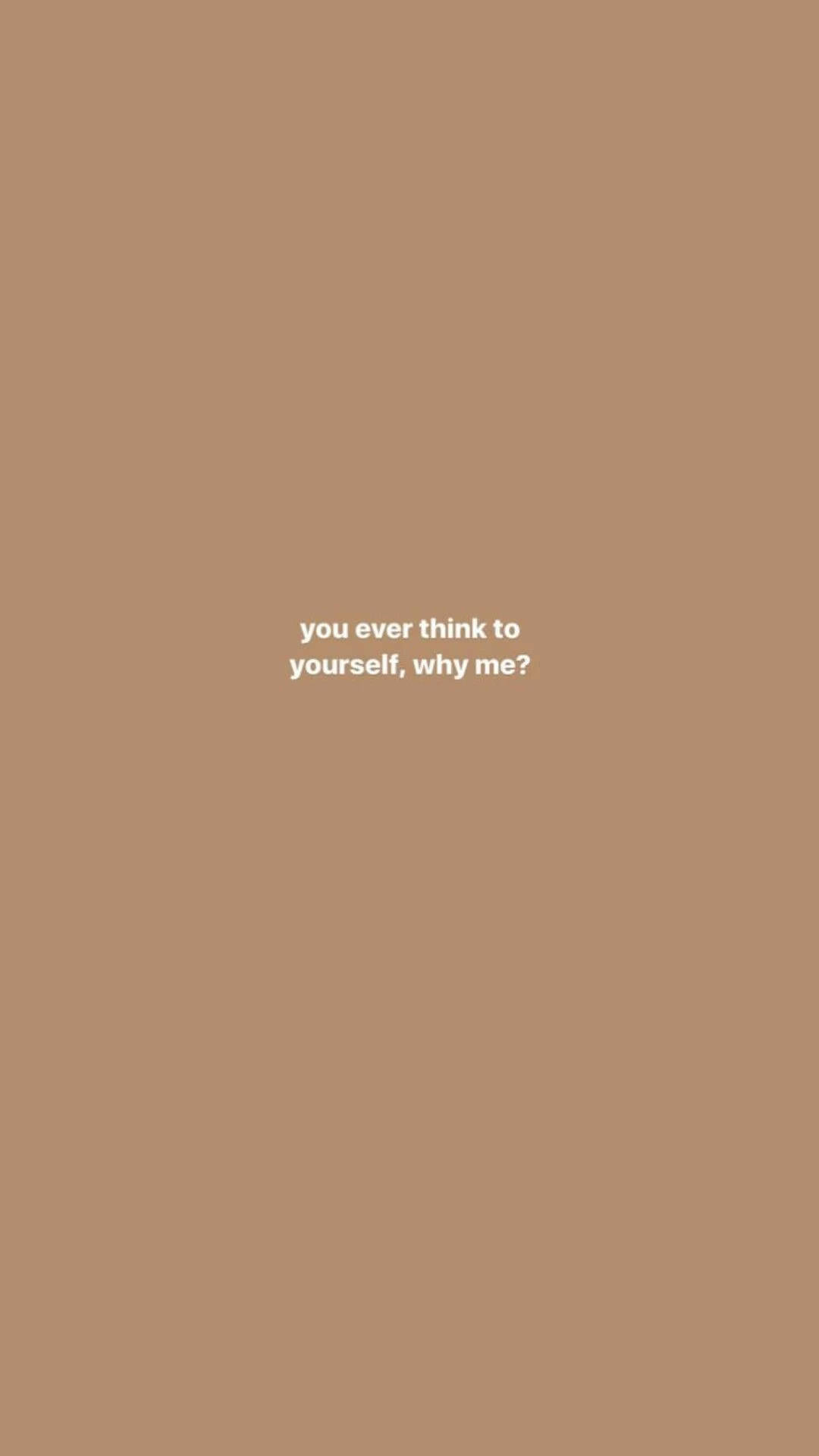 Light Brown Quote Background