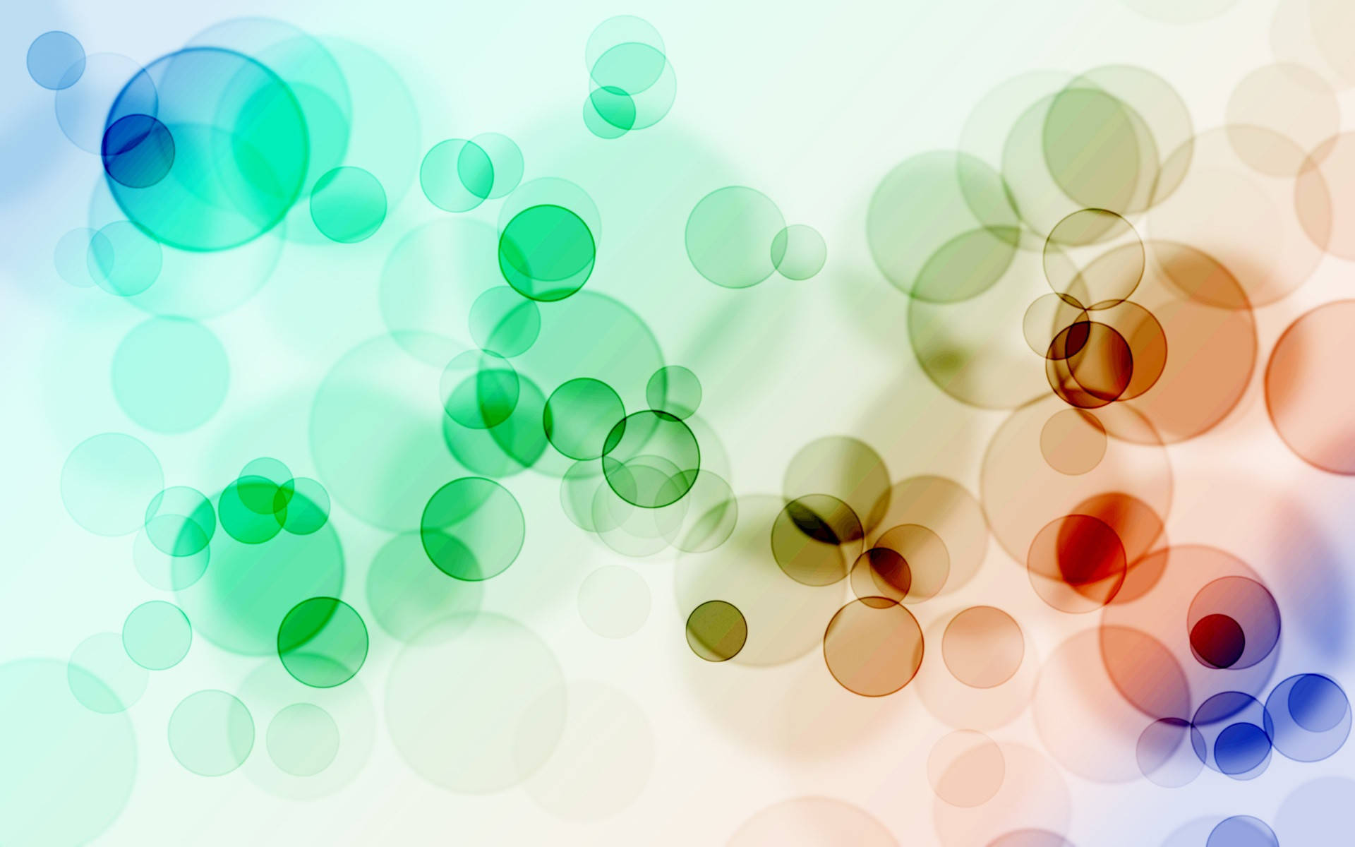 Light Color Abstract Bubbles Background