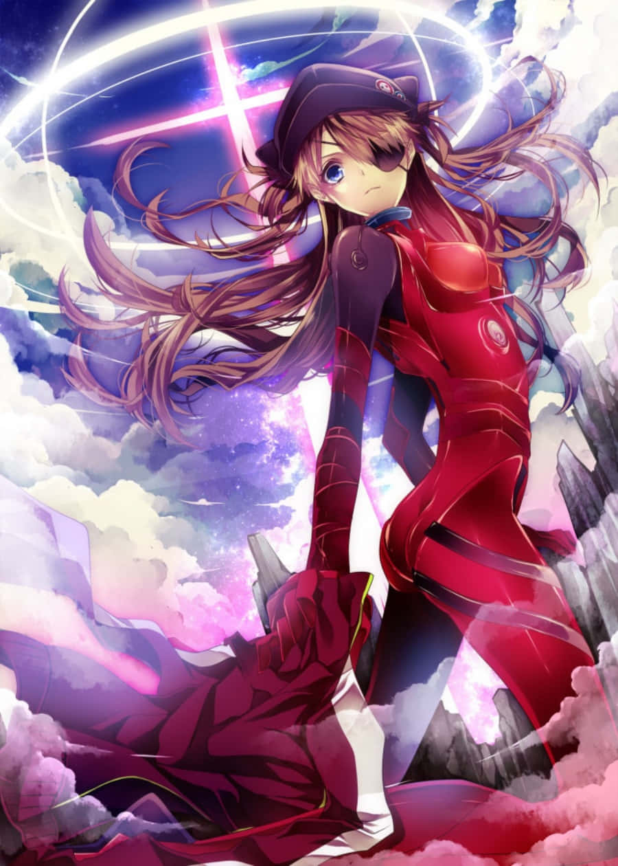 Light Cross Asuka Neon Genesis Evangelion Iphone