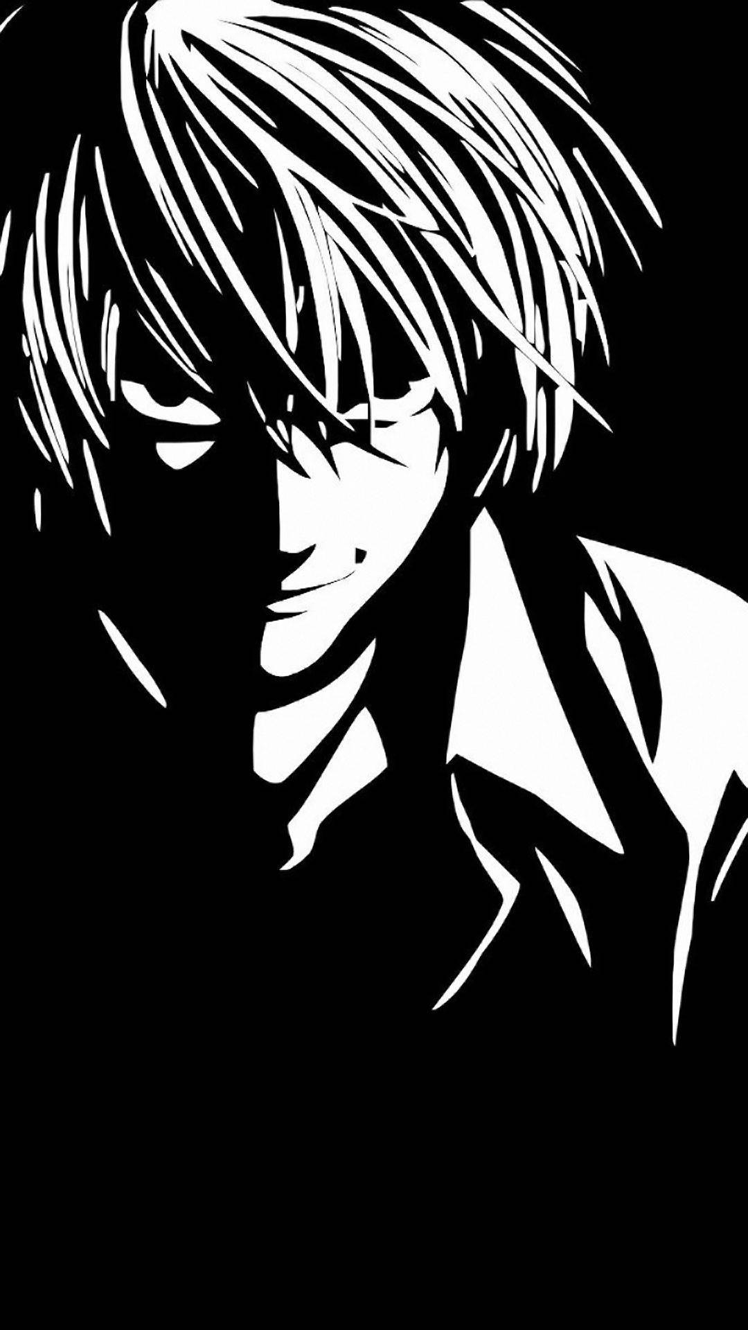 Light Death Note Mobile Background