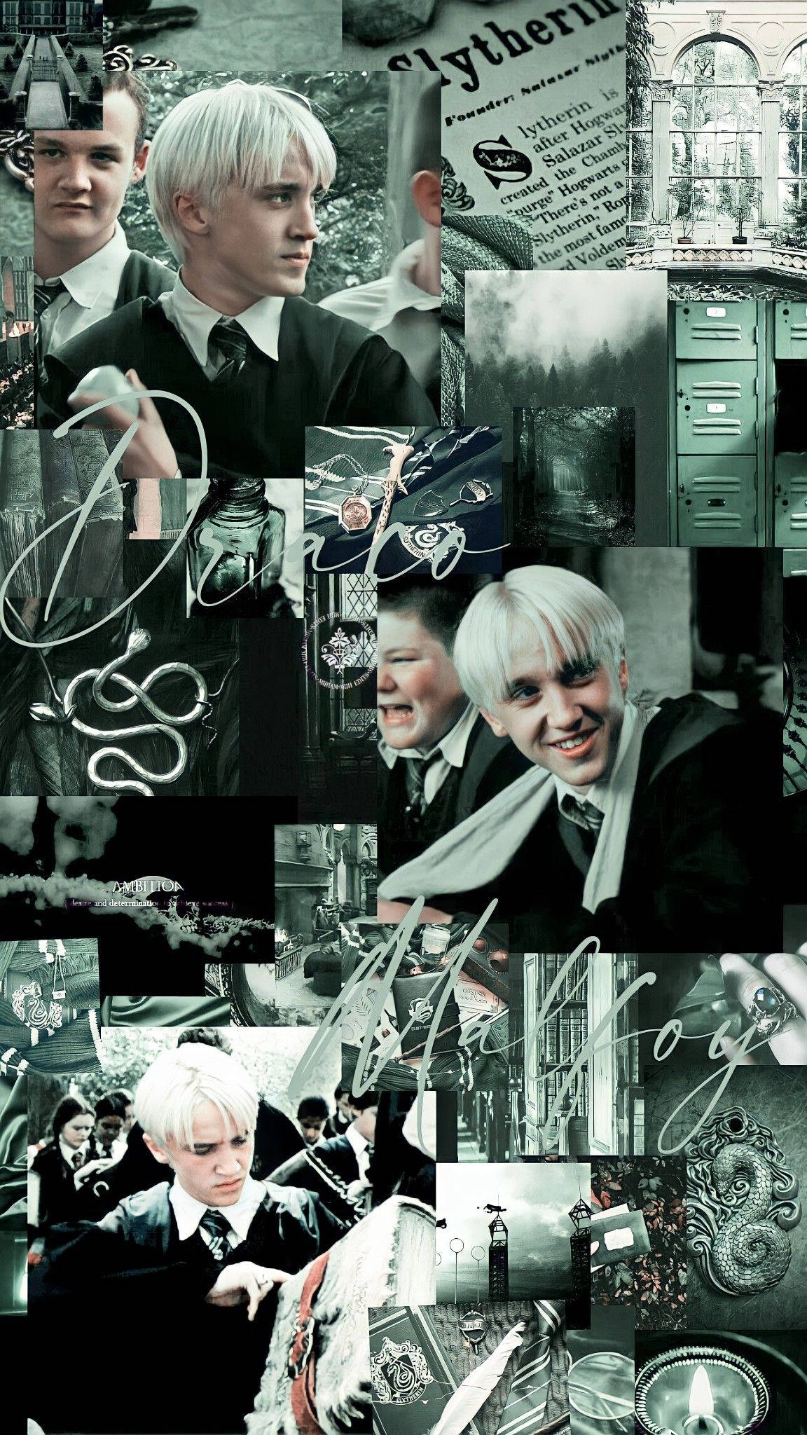 Light Draco Malfoy Aesthetic Background