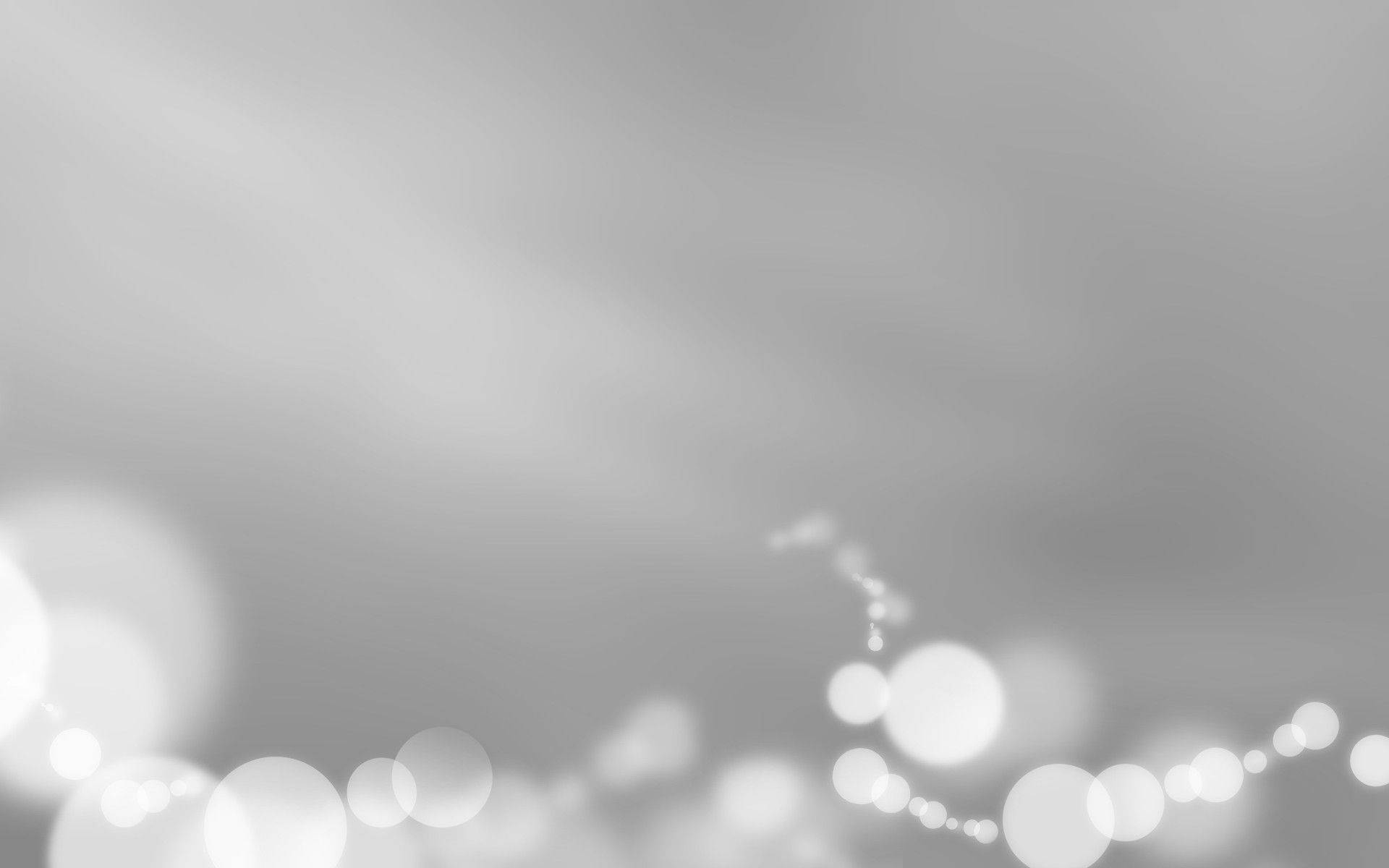 Light Gray Bokeh Background