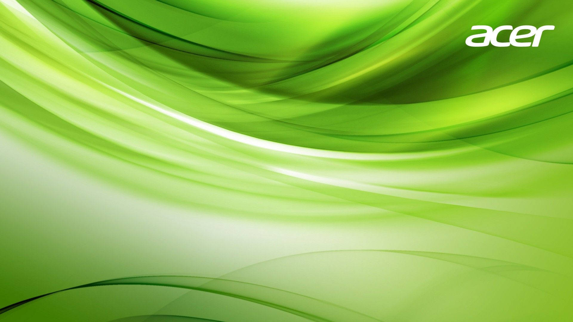 Light Green Acer Logo Background