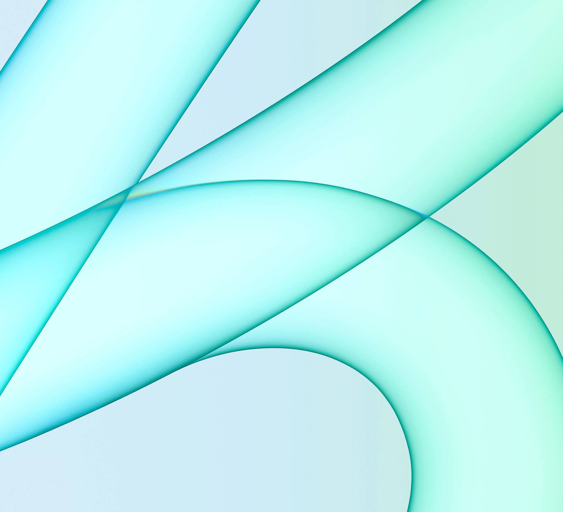 Light Green Background With Lines Imac 4k Background