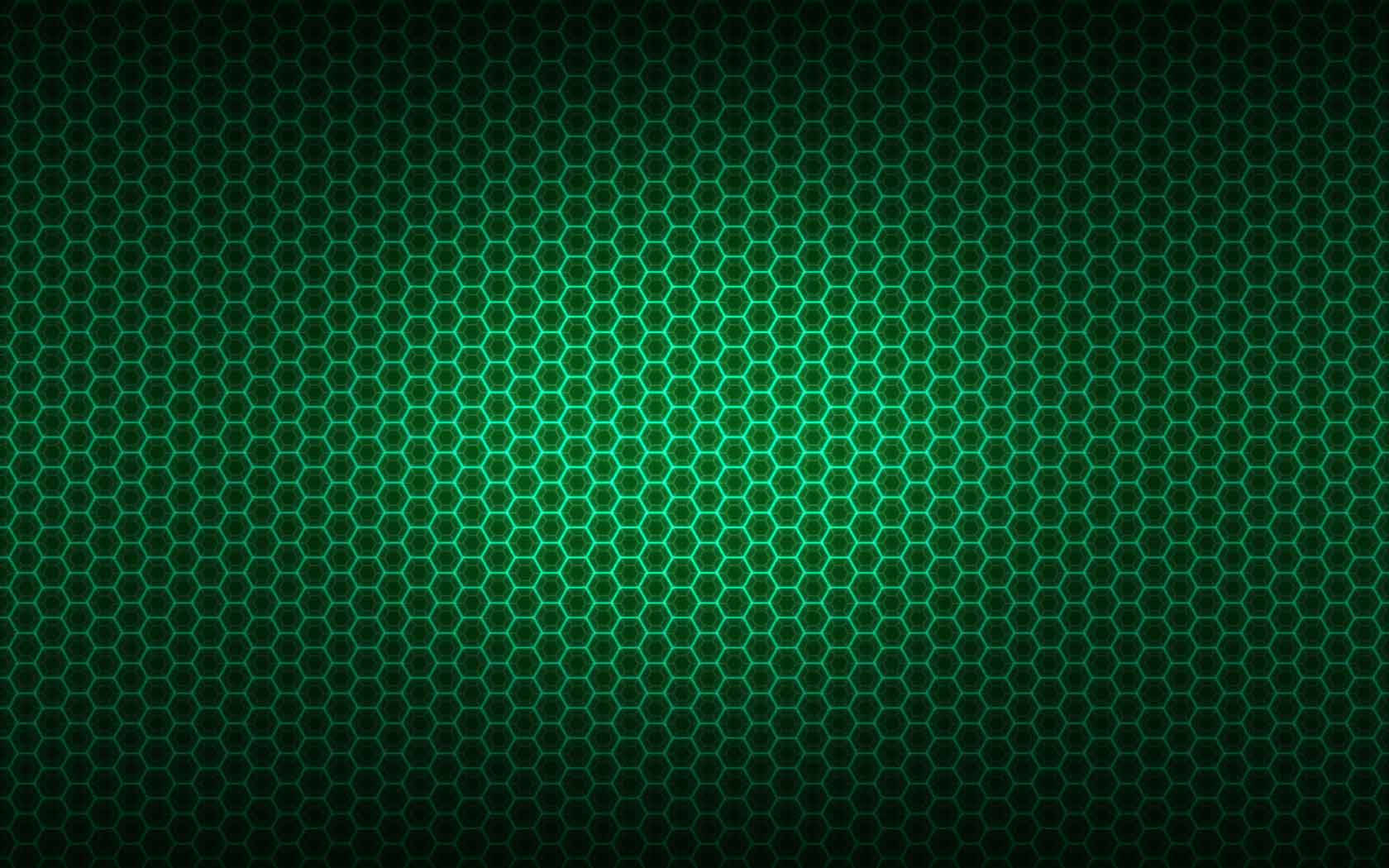 Light Green Honeycomb Background