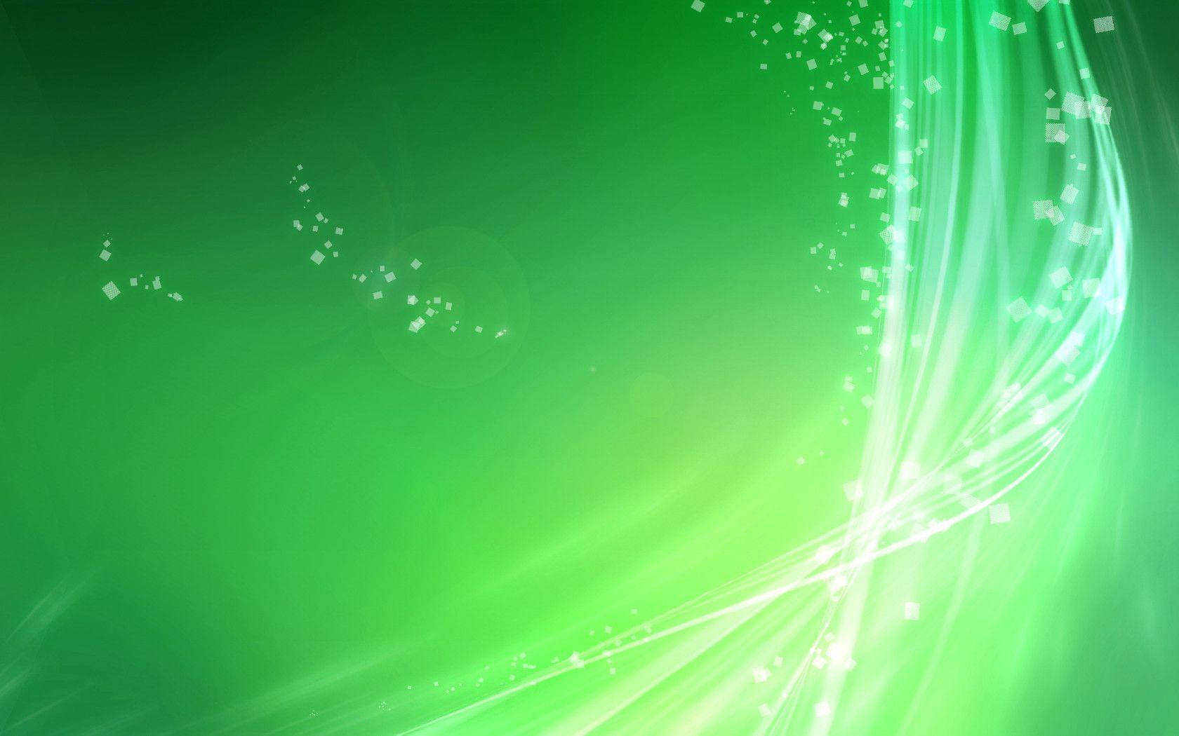 Light Green Sparkling Swooping Background