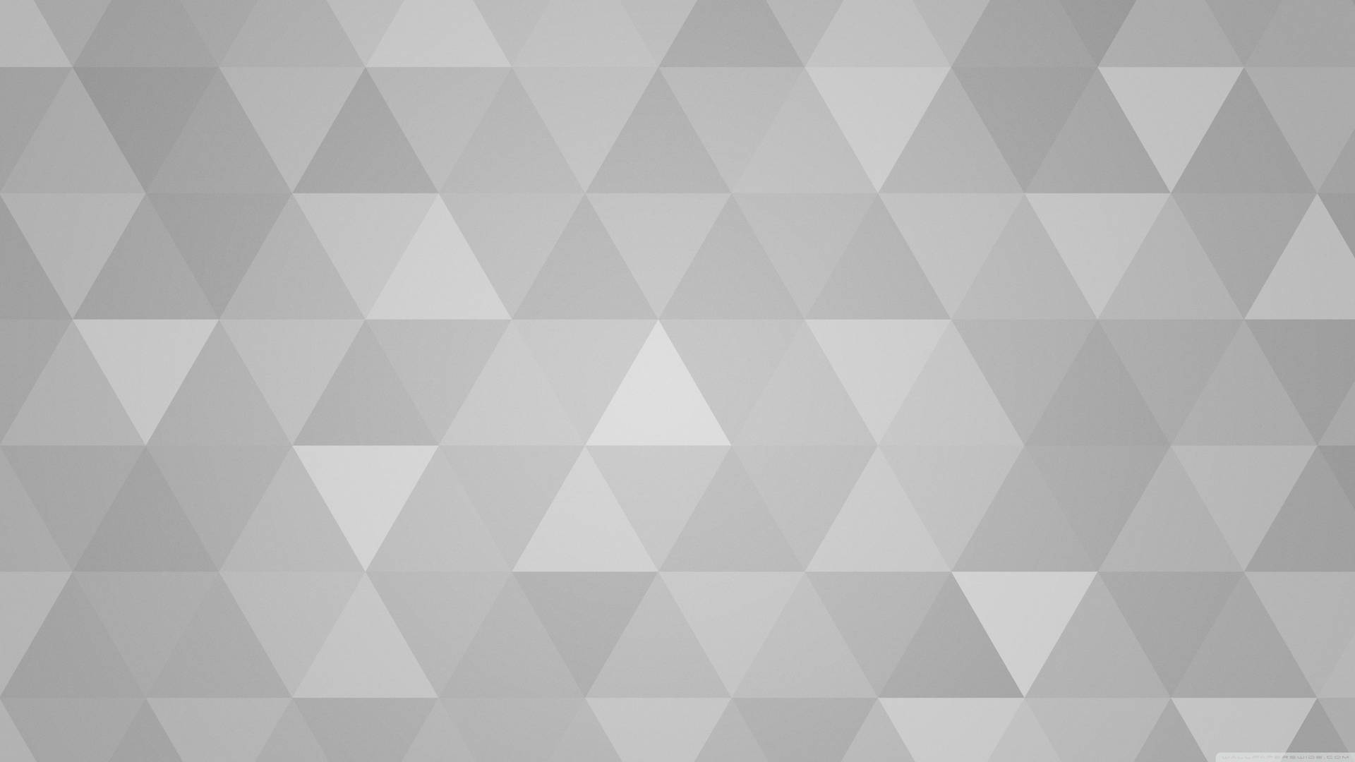 Light Grey Background With Triangles