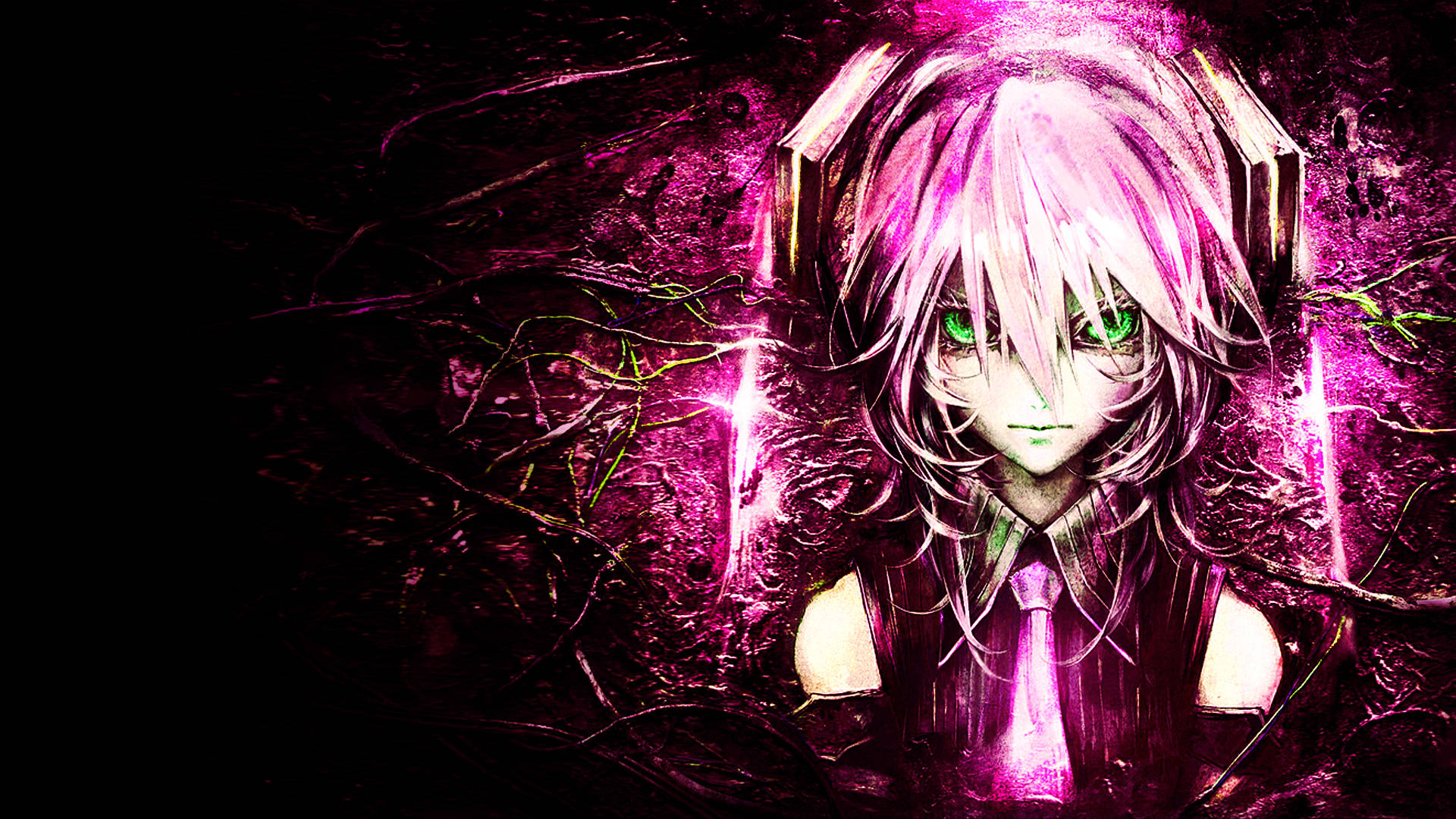 Light Pink Aesthetic Anime Boy Background
