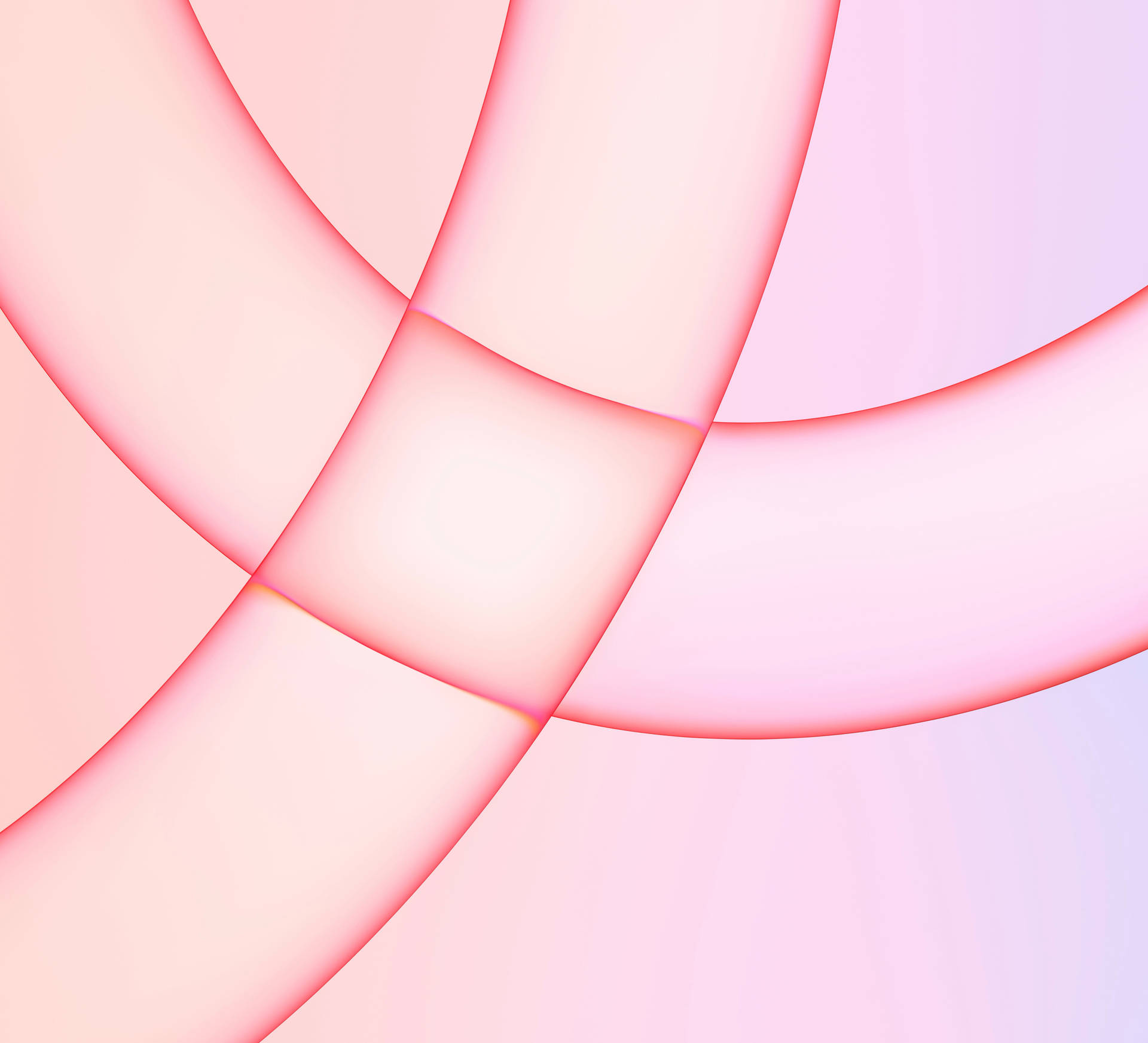 Light Pink Background With Lines Imac 4k