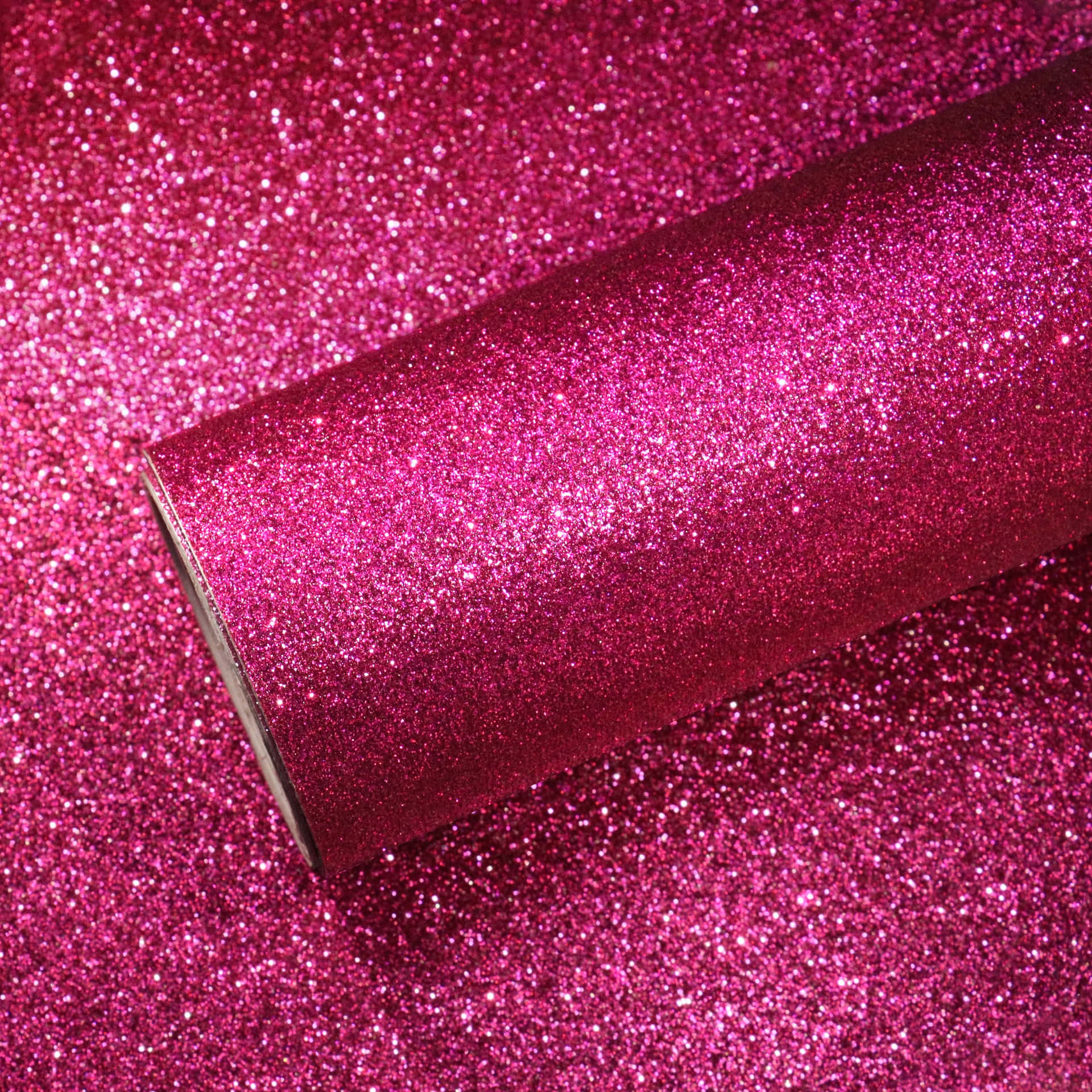 Light Pink Glitter Roll Texture Background