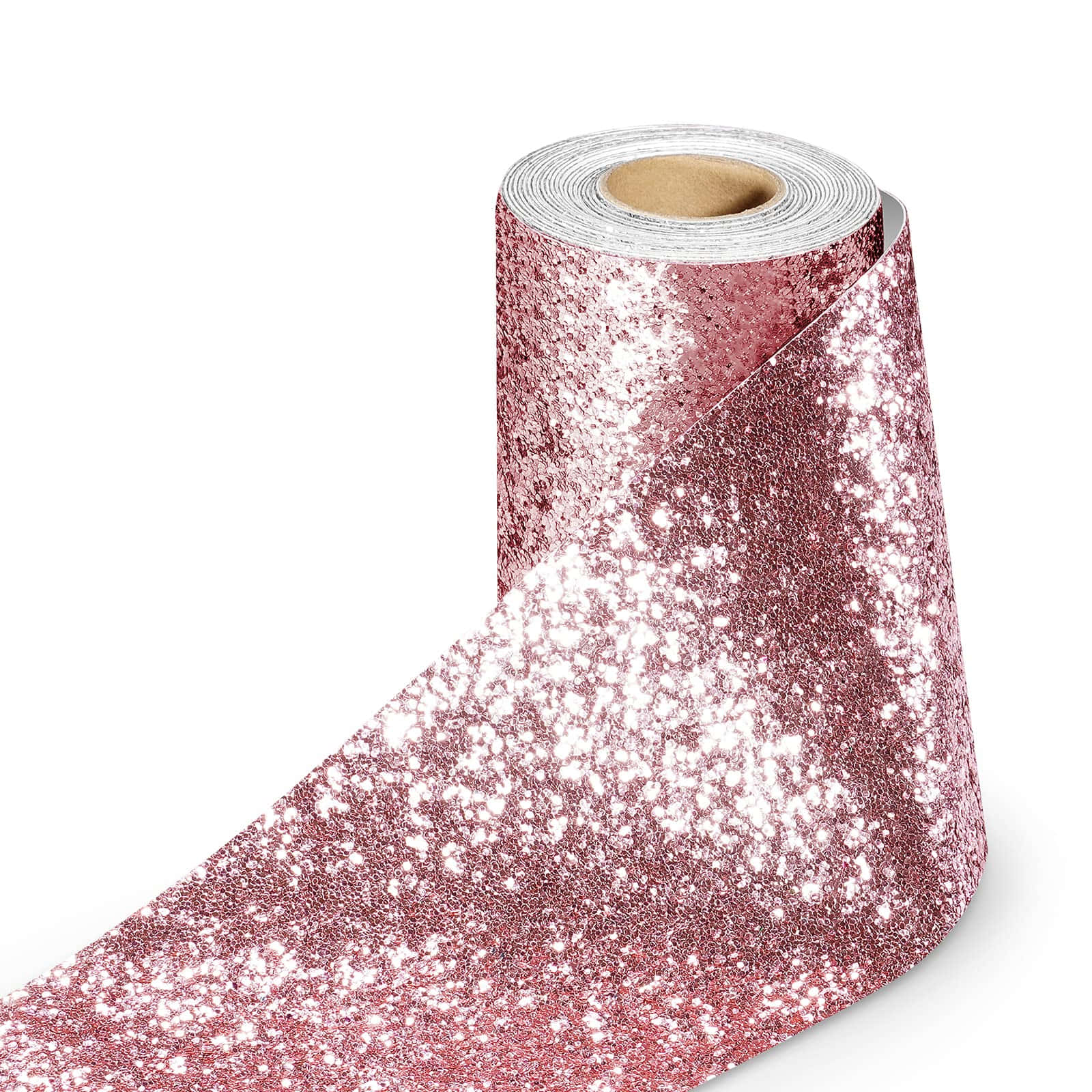 Light Pink Glitter Roll Background