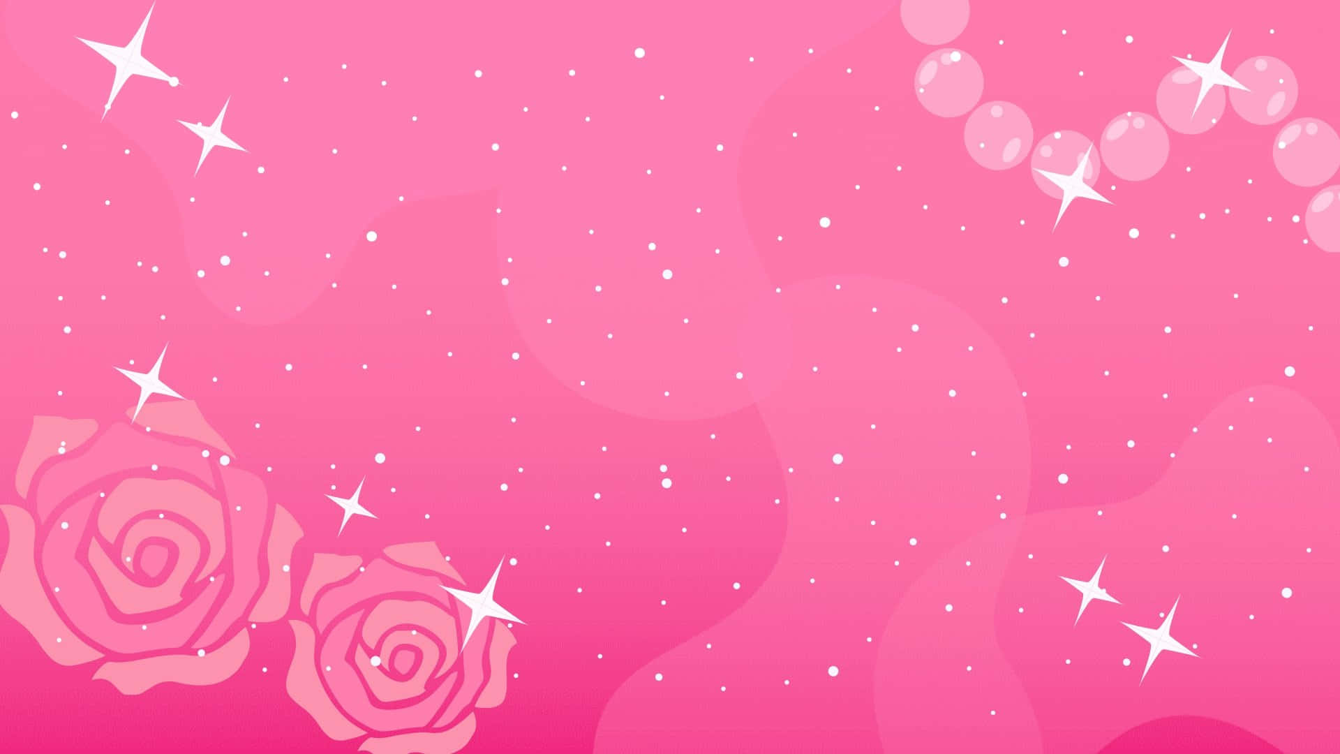 Light Pink Glitter Roses Background Background