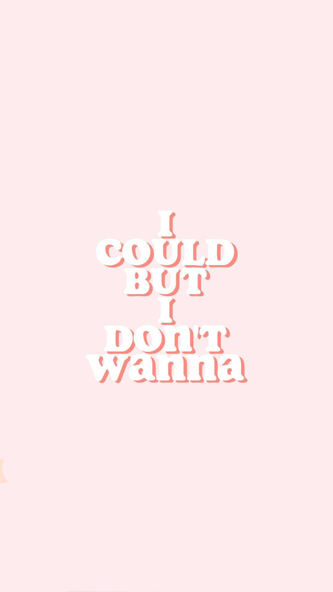 Light Pink Savage Quote Background