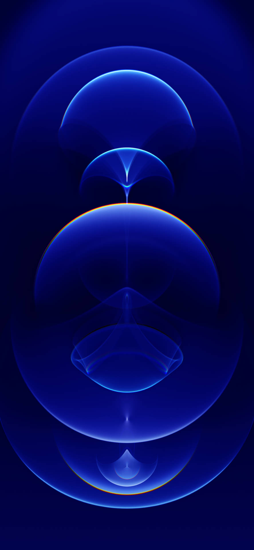 Light Shimmer Blue Iphone Background