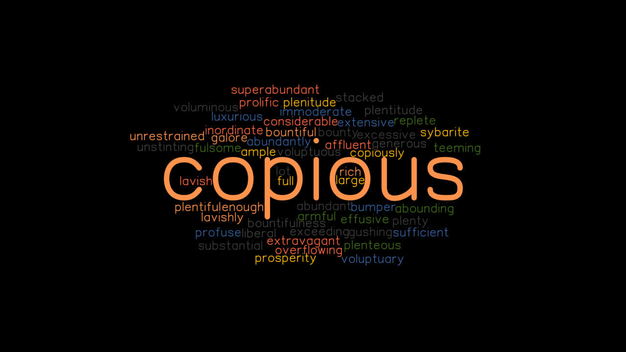 Light Theme Copious Word Bubble Background
