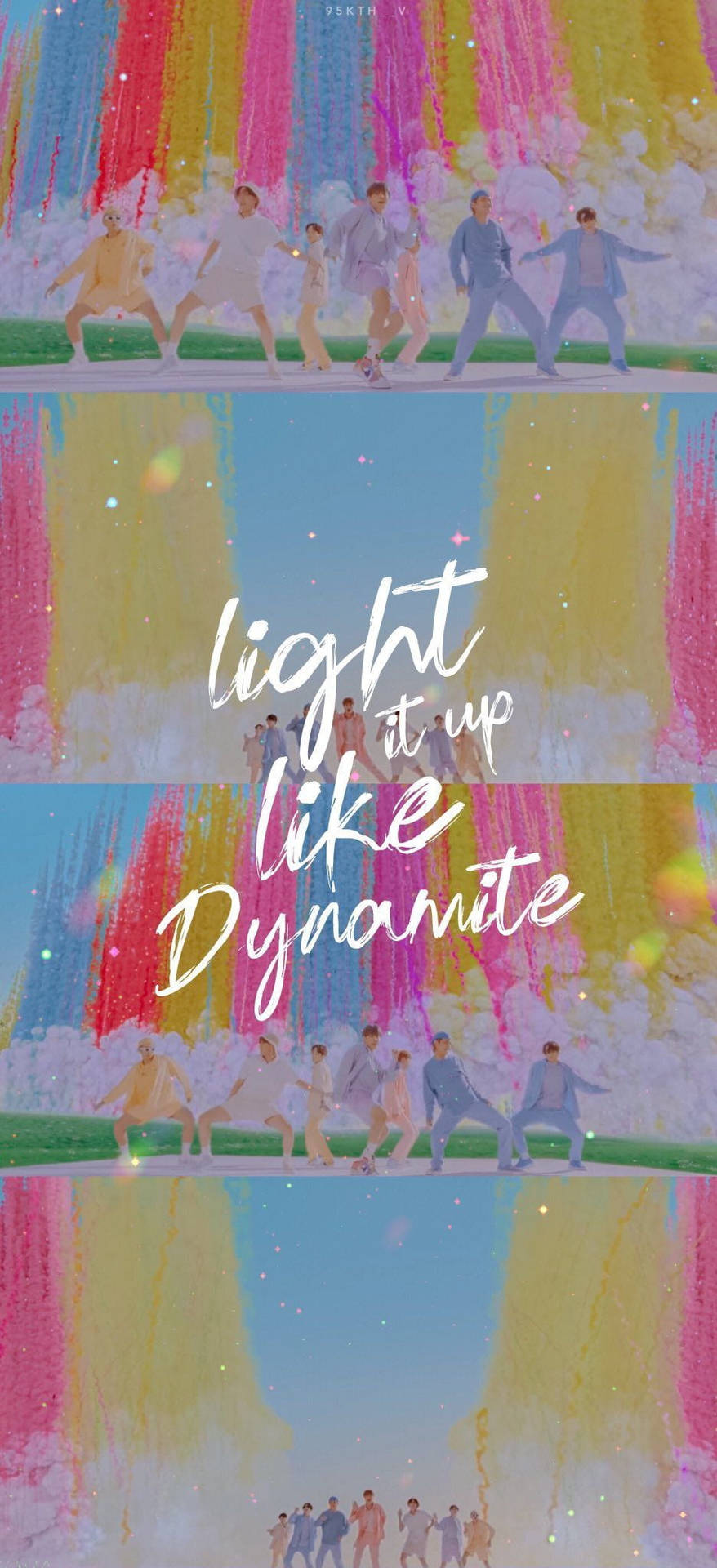 Light Up Dynamite Lockscreen Bts Background