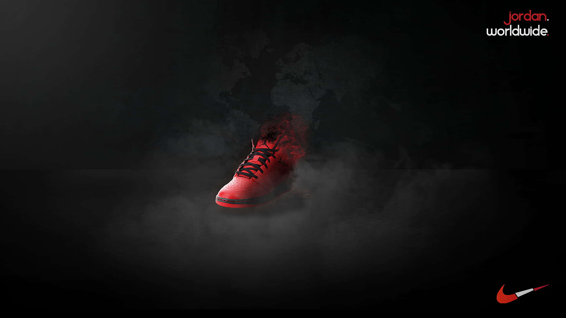 Light Up The Air In Dope Jordan Background