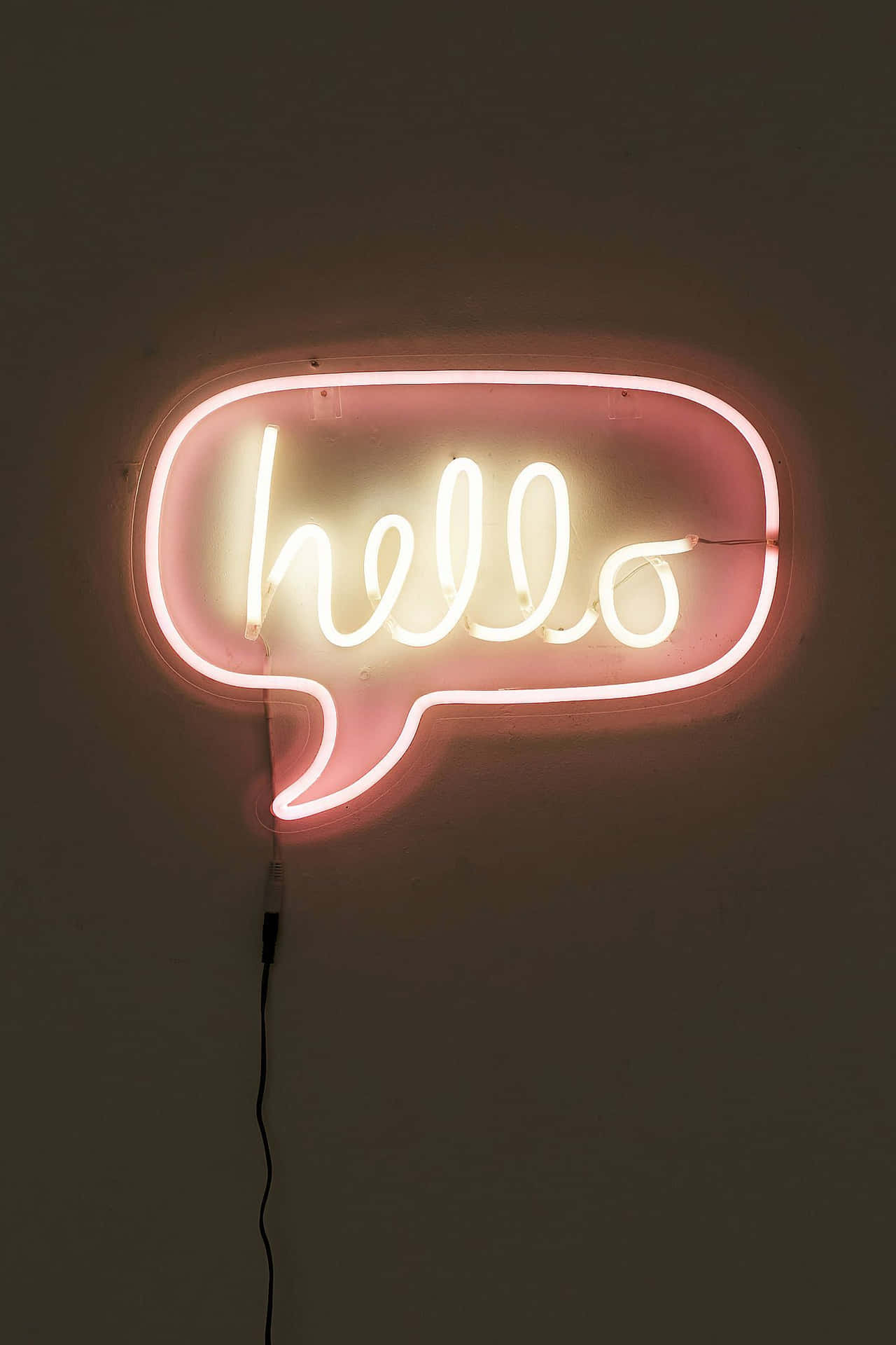 Light Up The Night With A Neon Lights Aesthetic Background